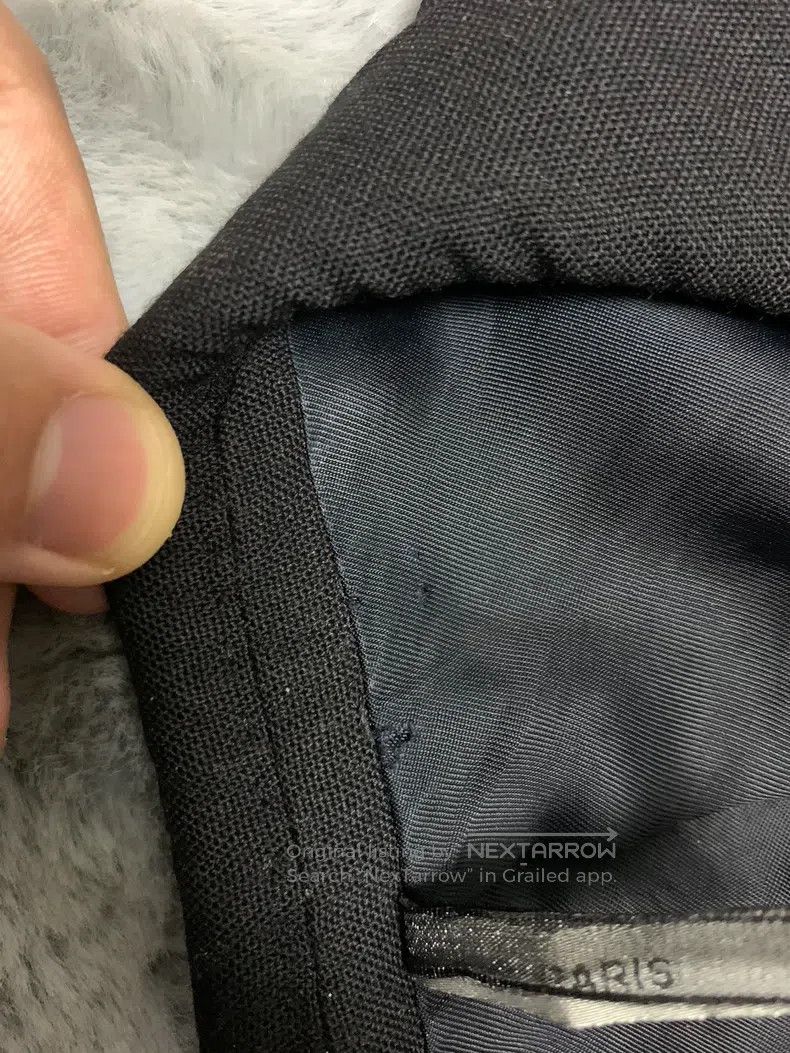 Dior Dior Black small notched lapel suit Size US M / EU 48-50 / 2 - 7 Thumbnail