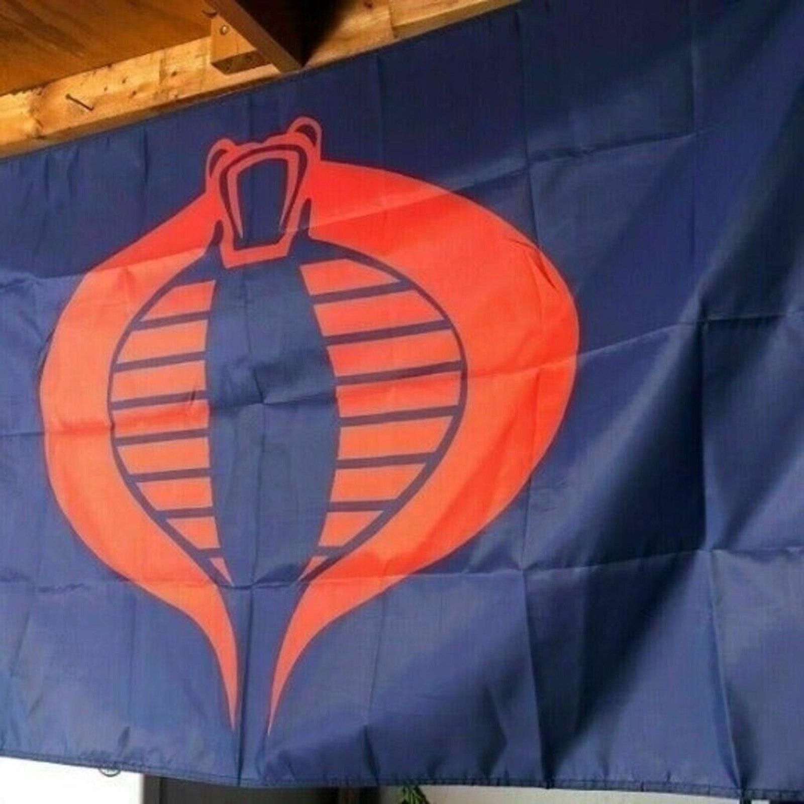 Other Cobra Commander 5ft GI Joe Flag Size ONE SIZE - 2 Thumbnail