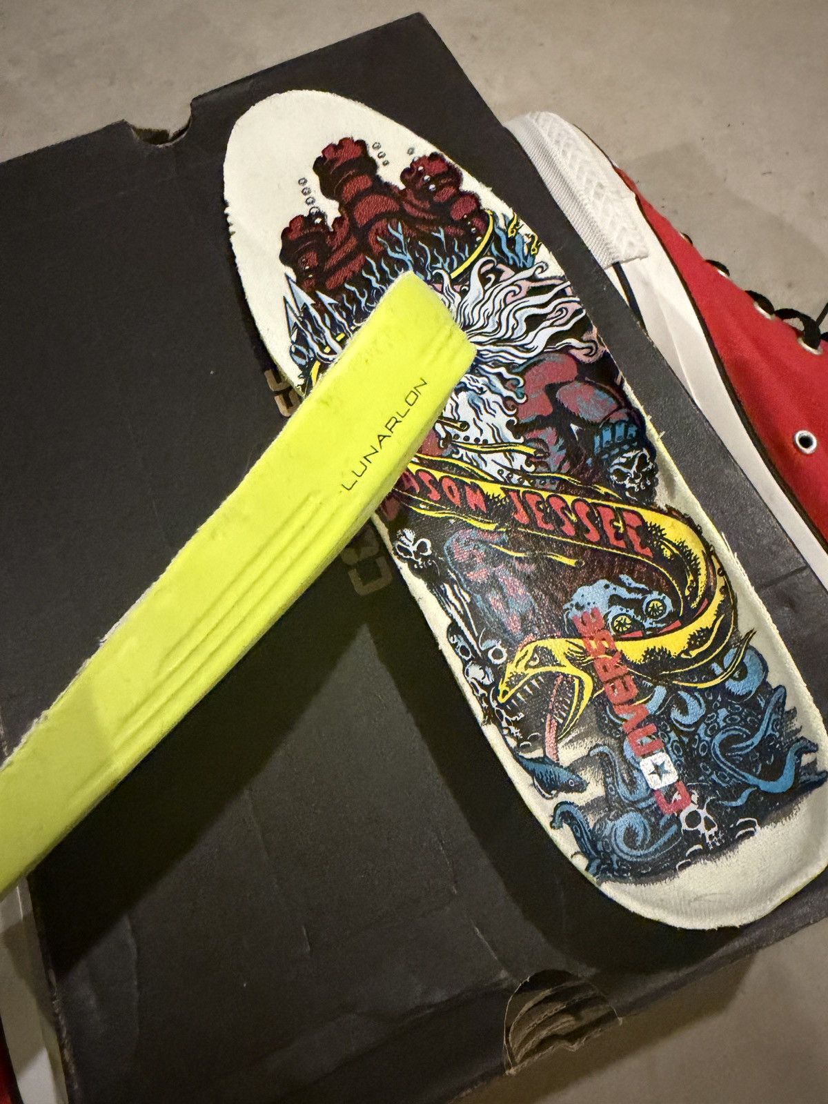 Other Converse x Santa Cruz Jason Jesse, Cons Skateboarding Size US 13 / EU 46 - 8 Thumbnail