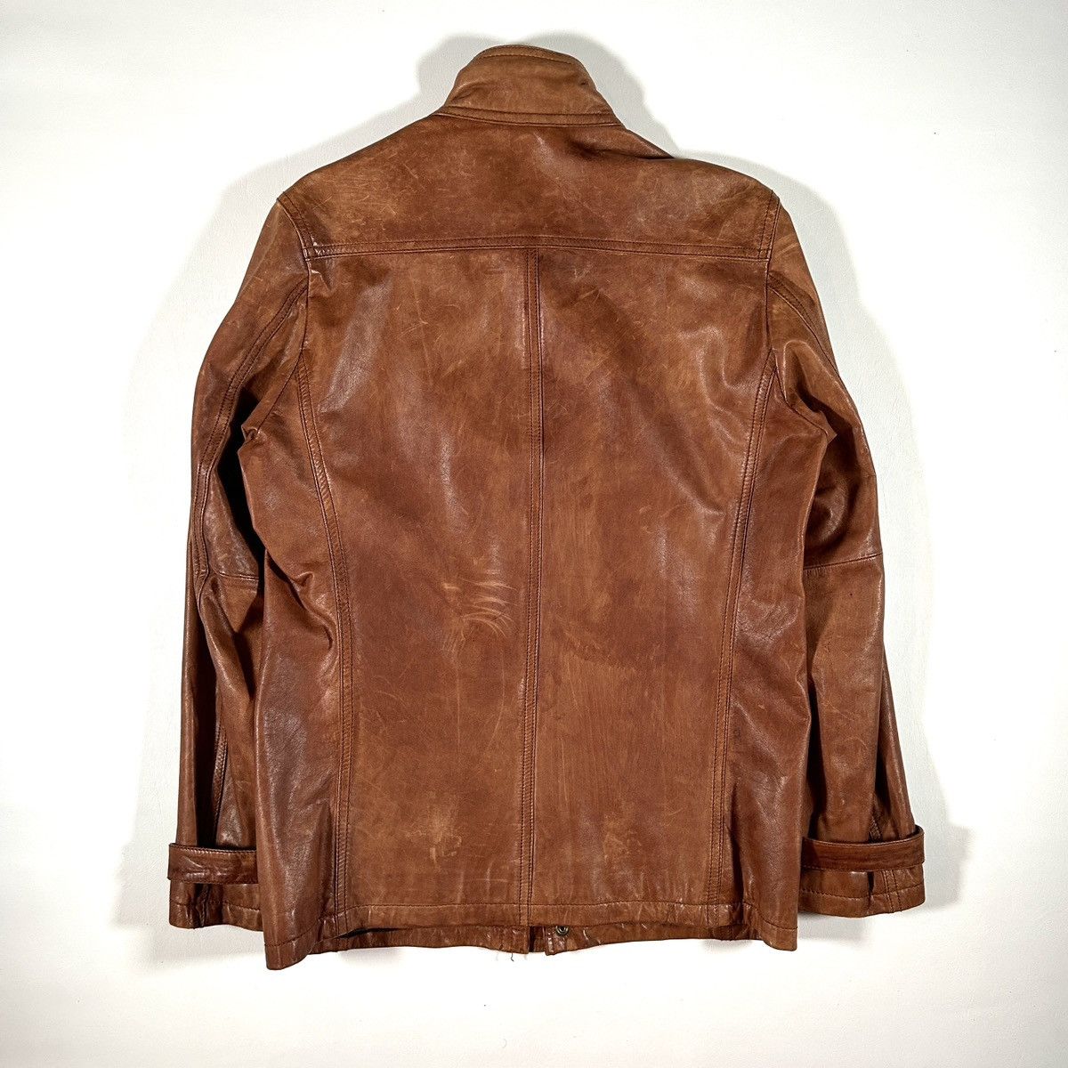 291295=Homme 🔻291295 = Homme Leather Jacket🔻 Size US M / EU 48-50 / 2 - 4 Thumbnail