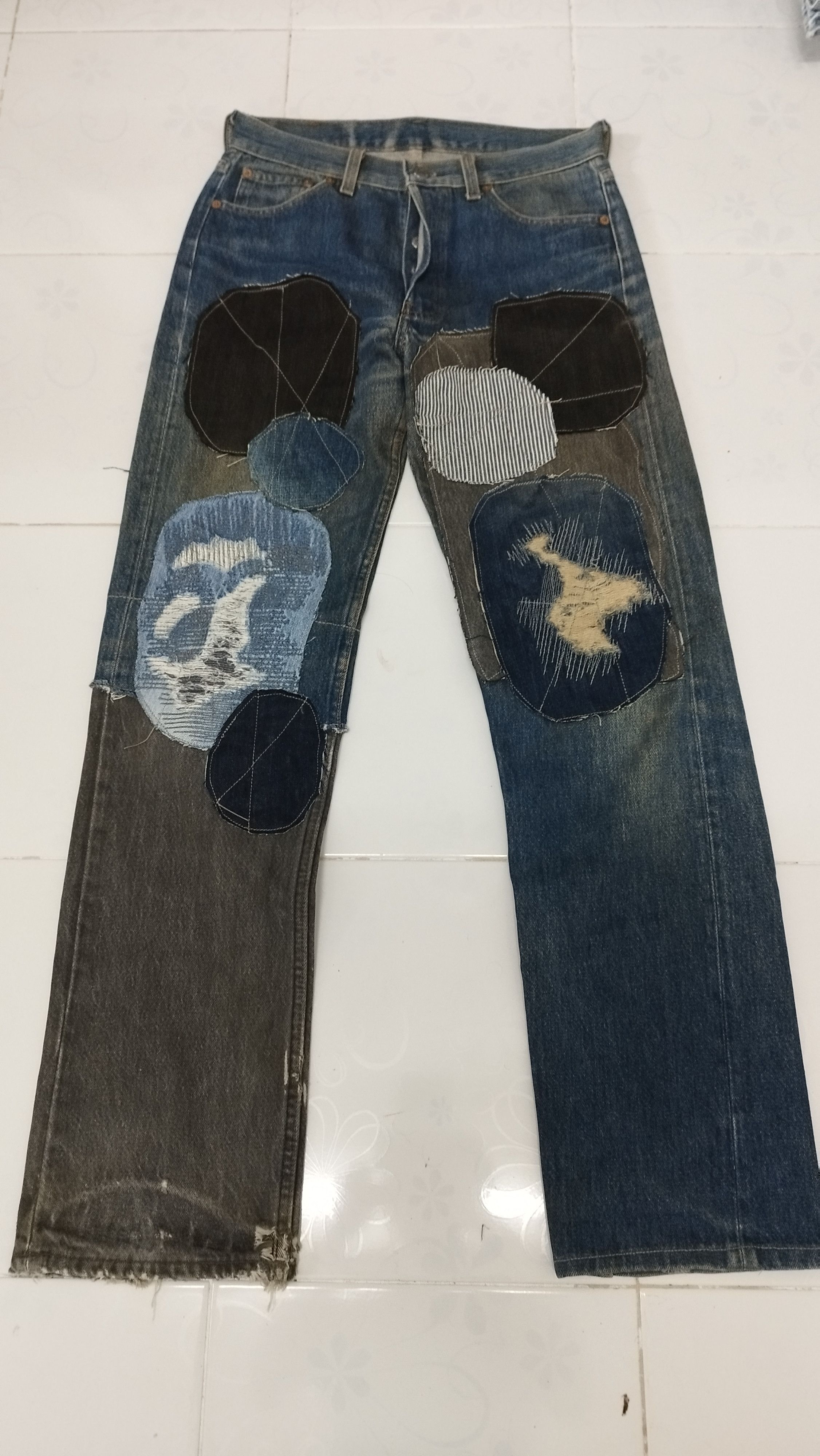 Levi's Vintage Clothing Levis 501 90s Size US 30 / EU 46 - 2 Thumbnail