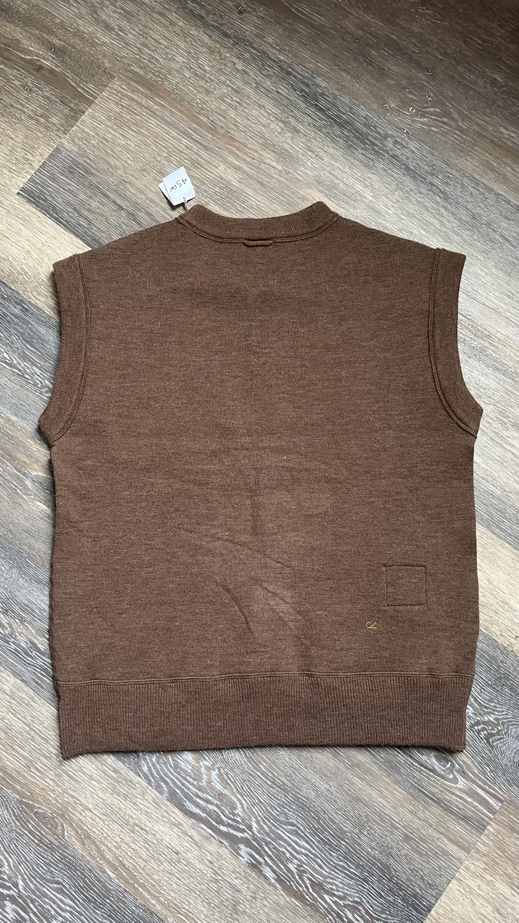 45rpm Wool Sweater Vest Size US XL / EU 56 / 4 - 2 Thumbnail