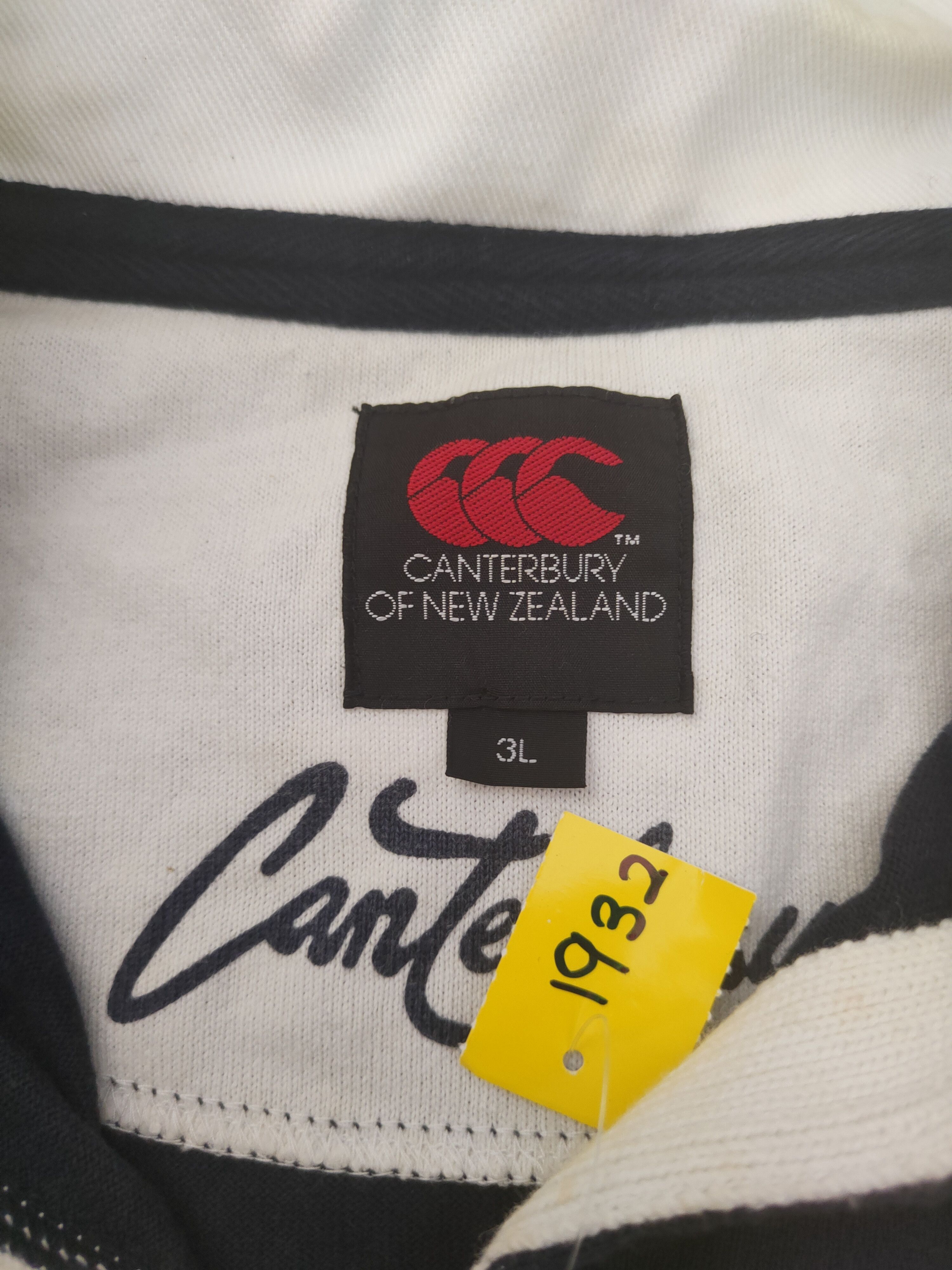 Canterbury of New Zealand DL Canterbury of New Zealand Black Long Sleeve Polos #1932 Size US XL / EU 56 / 4 - 13 Thumbnail