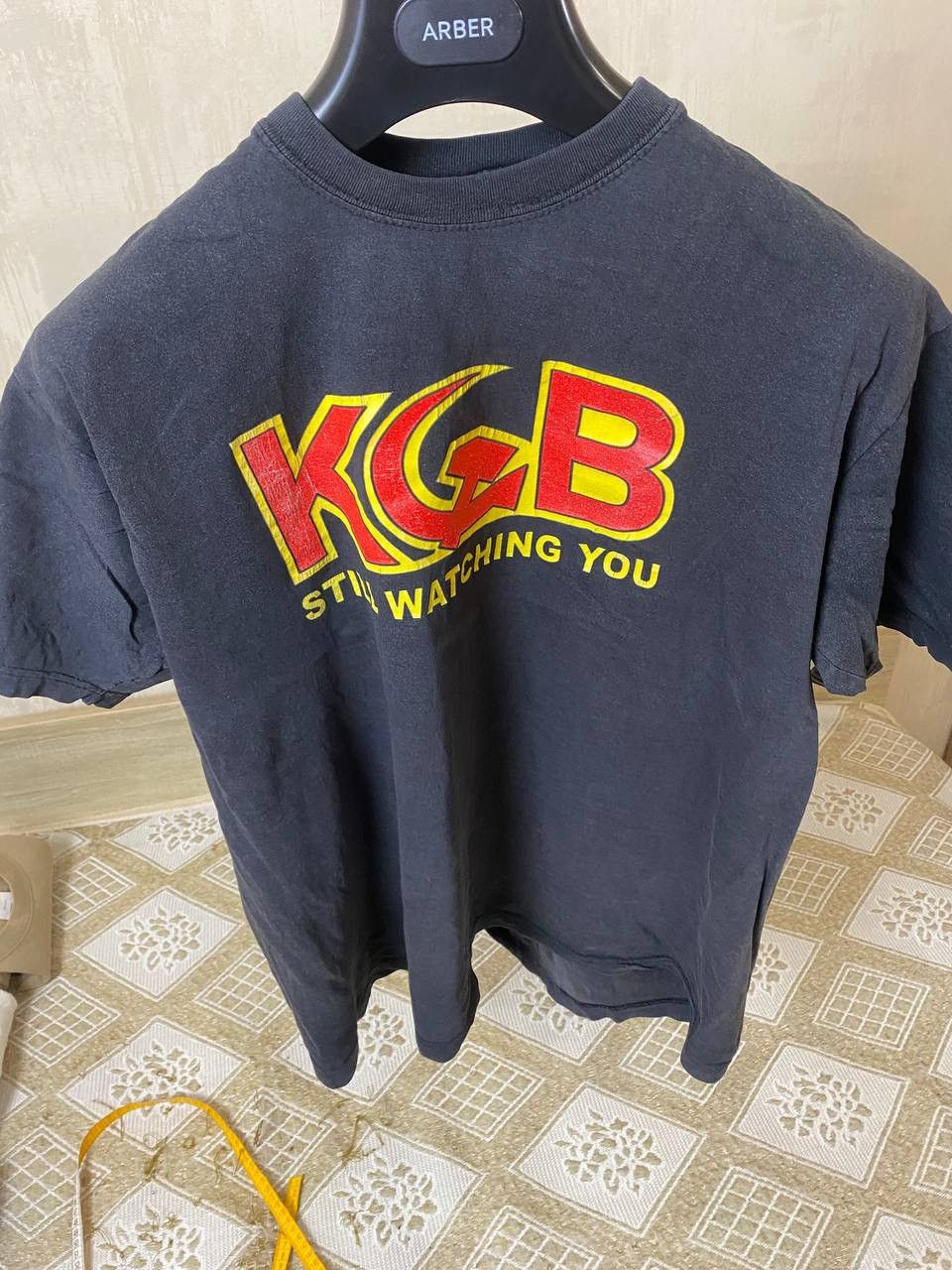 Japanese Brand 🔥 KGB Still Watching You Vintage Rare T Shirt Horror Police Size US M / EU 48-50 / 2 - 4 Thumbnail