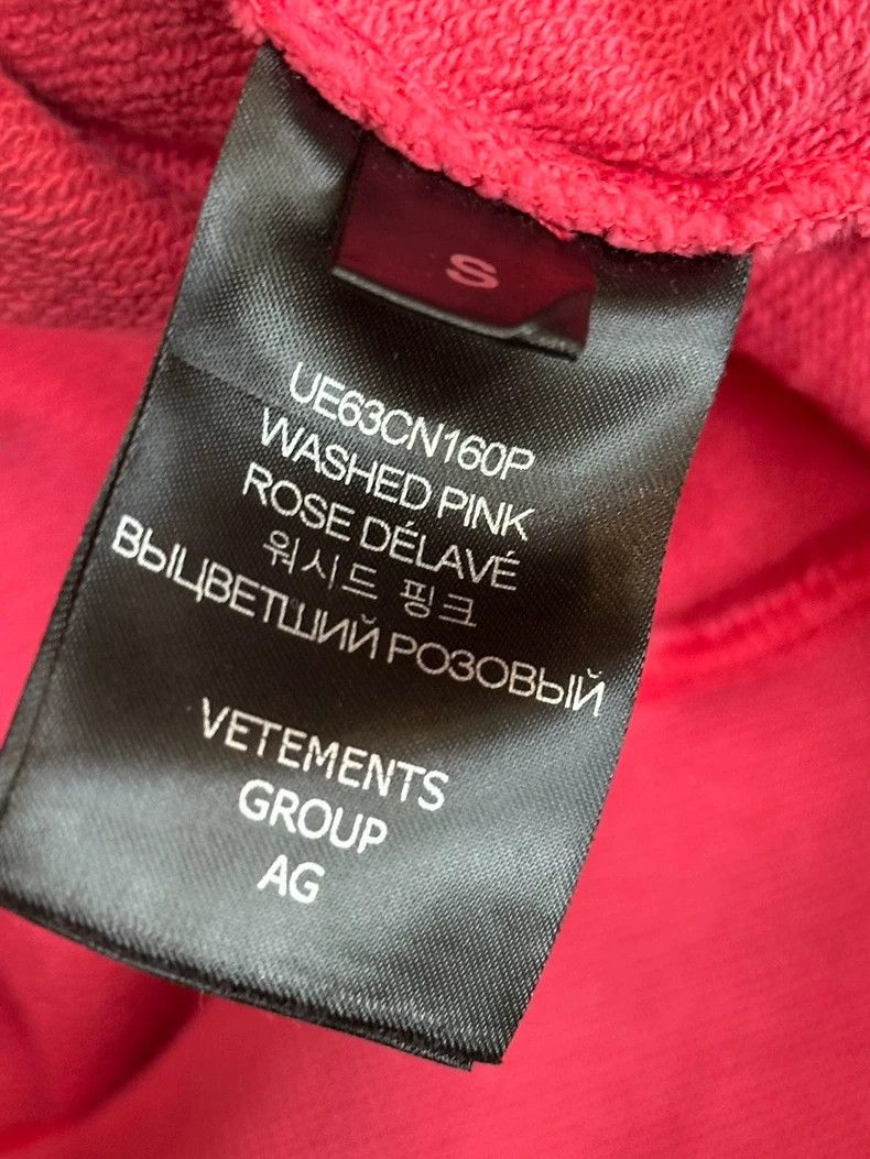 Vetements Vetements 23ss wash powder sweatshirt 2506-Nextarrow Size US S / EU 44-46 / 1 - 4 Thumbnail