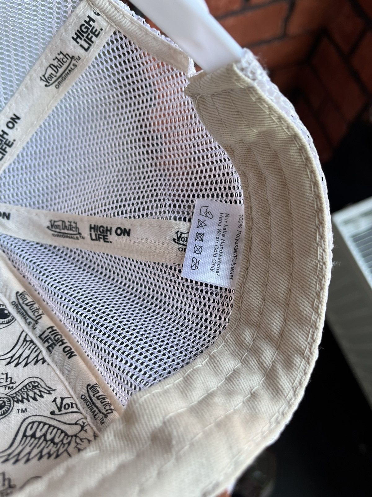 Japanese Brand × Vintage × Von Dutch vintage 90s Y2k von dutch japanese rare hat cap Size ONE SIZE - 7 Thumbnail