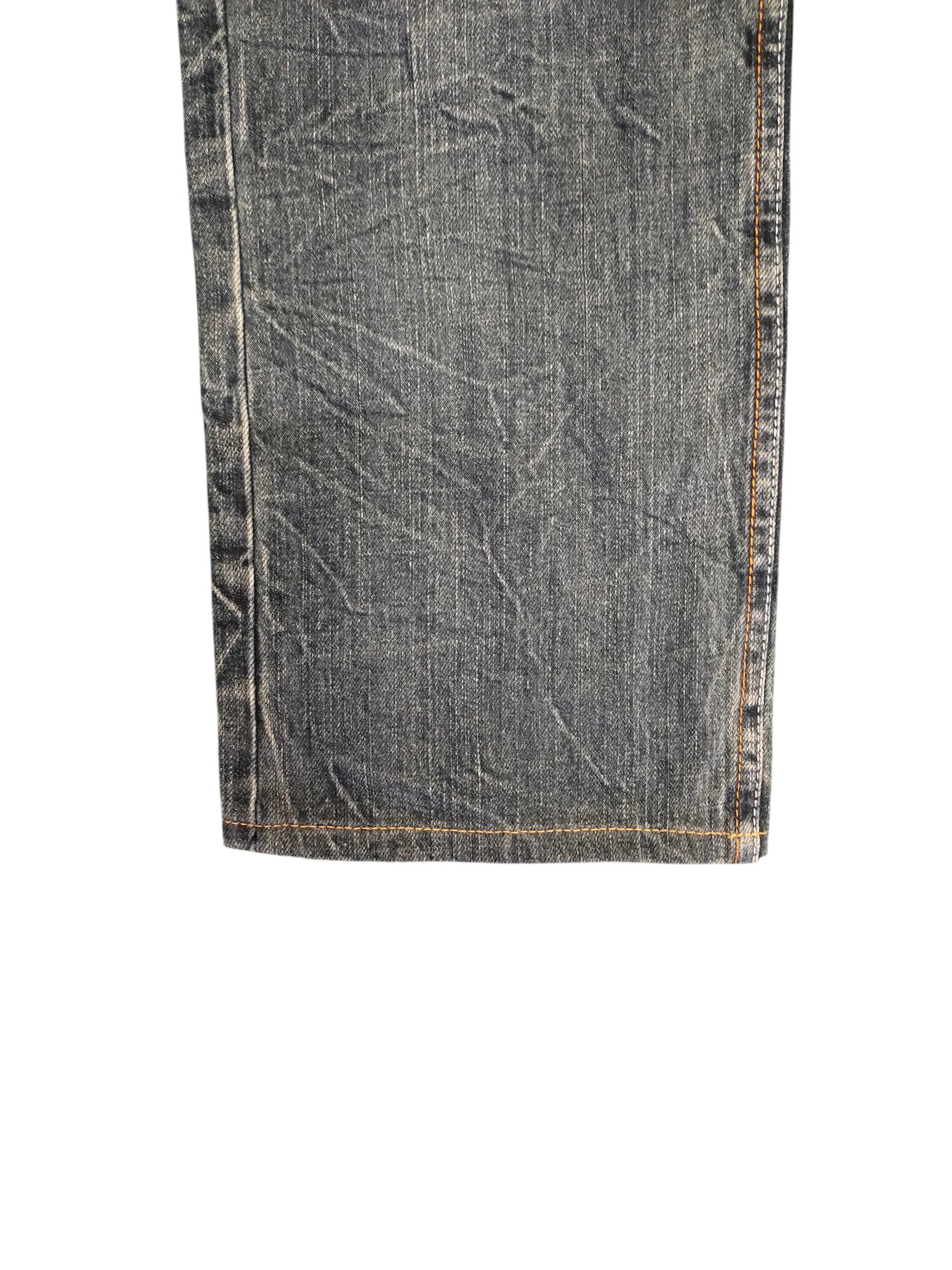 Hysteric Glamour × Undercover Japanese Brand Root Three Clawmark Distress Faded Jeans Size US 32 / EU 48 - 6 Thumbnail