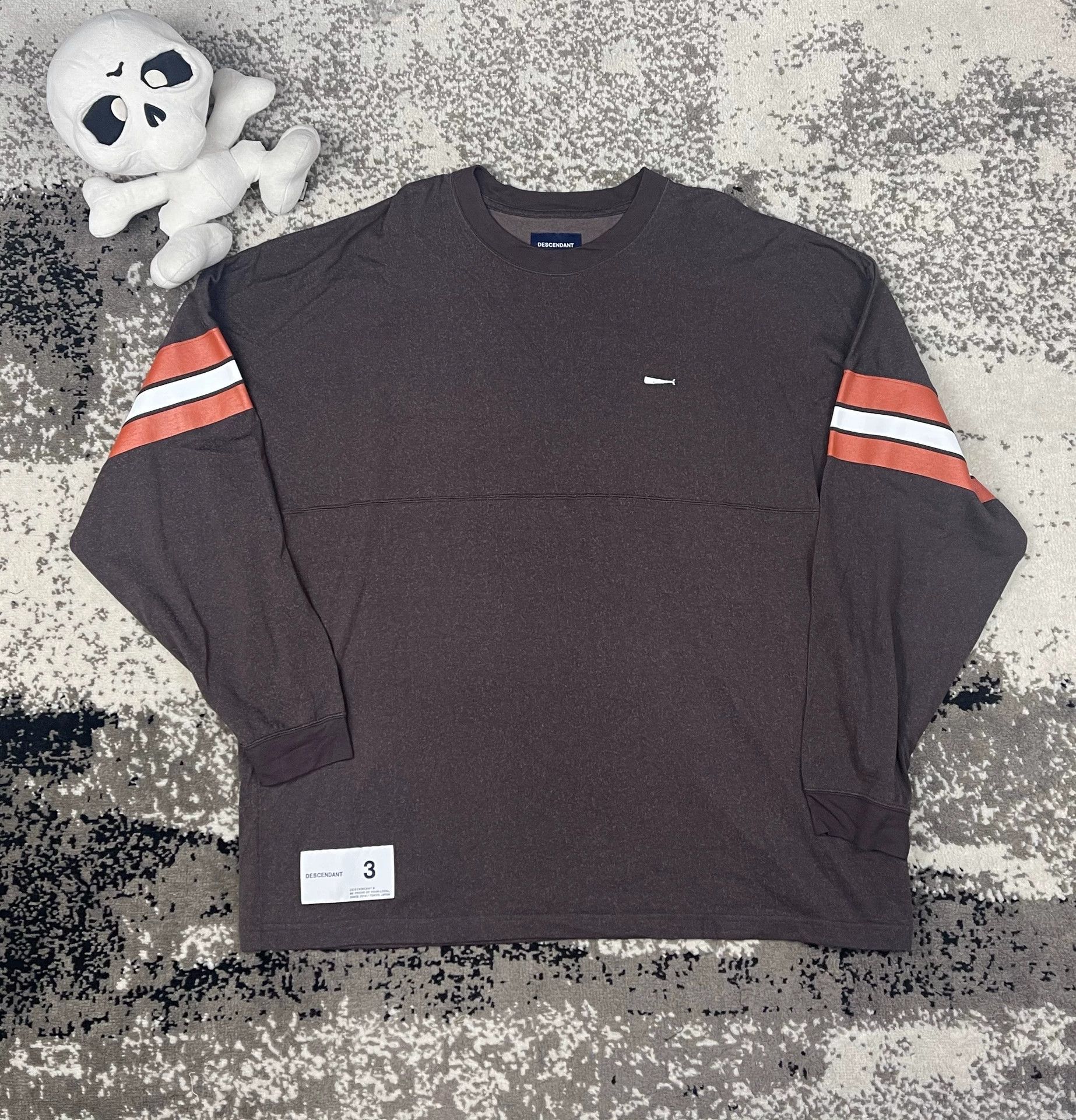 Descendant DCDT SACK JERSEY oversized crewneck LS tee 21SS 3 Size US L / EU 52-54 / 3 - 1 Thumbnail