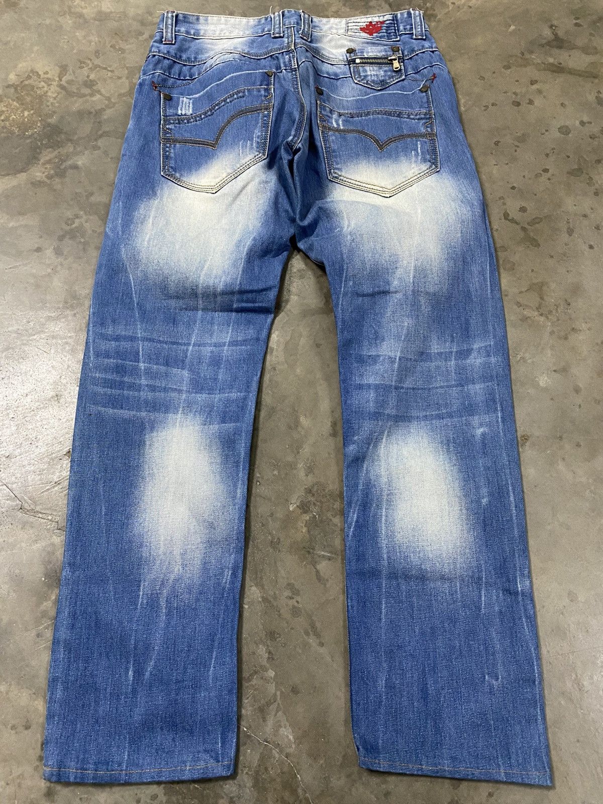 Dsquared2 × JNCO × Jean DSQUARED2 Jeans Distressed Style @250 Size US 31 - 1 Thumbnail