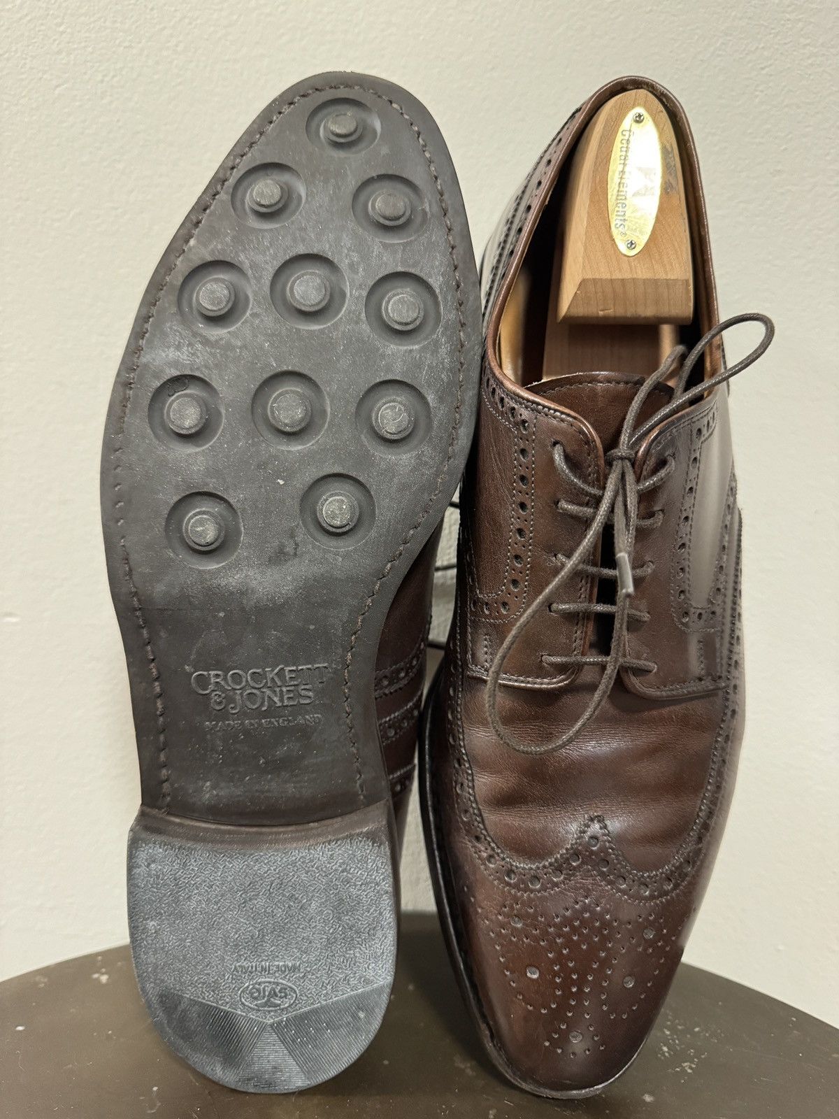 Crockett & Jones Crockett and Jones Swansea Derby Shoes 9.5 E Size US 10.5 / EU 43-44 - 3 Thumbnail