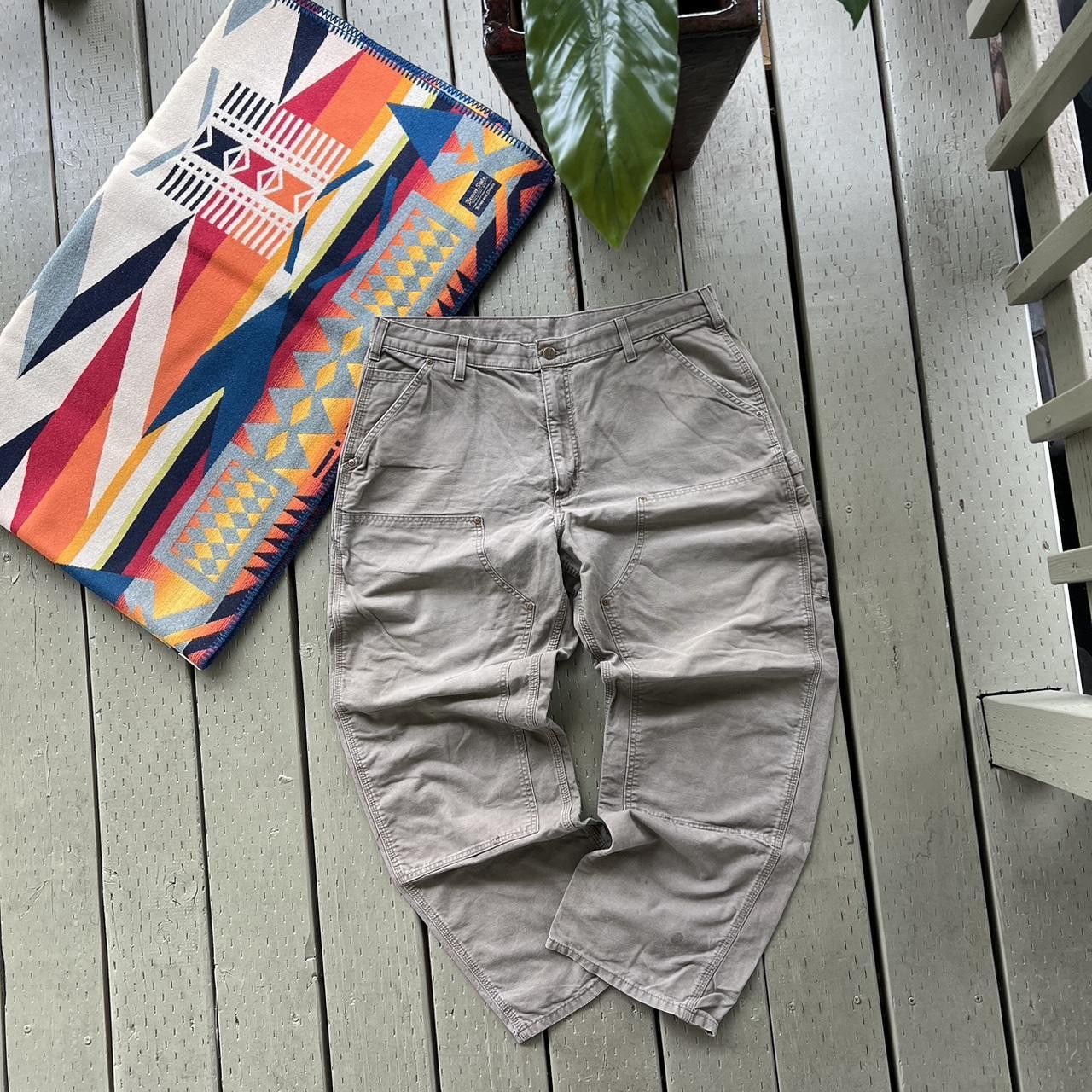 Carhartt Vintage Carhartt Pants Canvas Carpenter Relaxed Fit Workwear Size US 36 / EU 52 - 2 Thumbnail