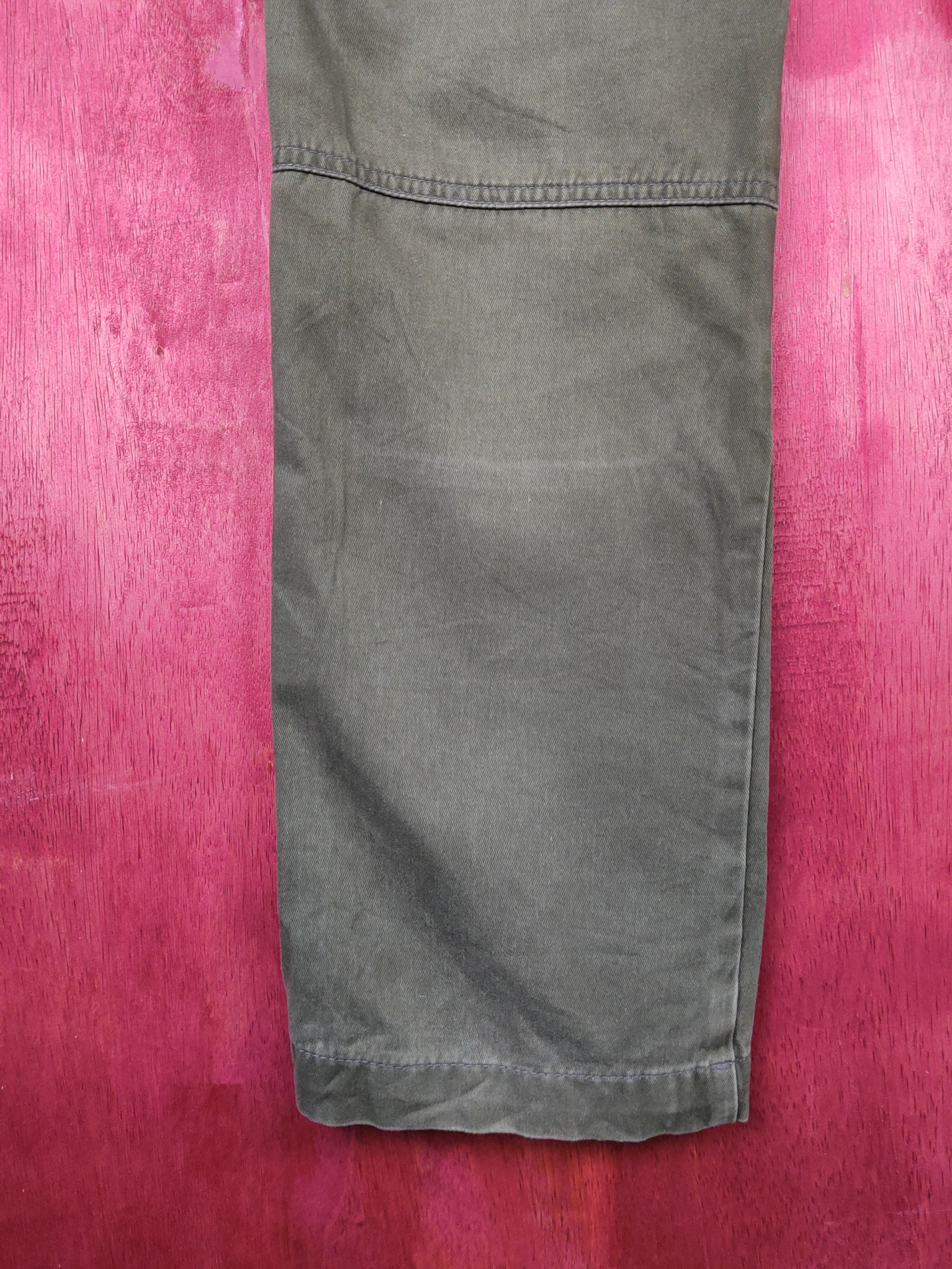 Japanese Brand TS Design Dark Olive Multipocket Tactical Cargo Pants #S1345 Size US 32 / EU 48 - 12 Thumbnail