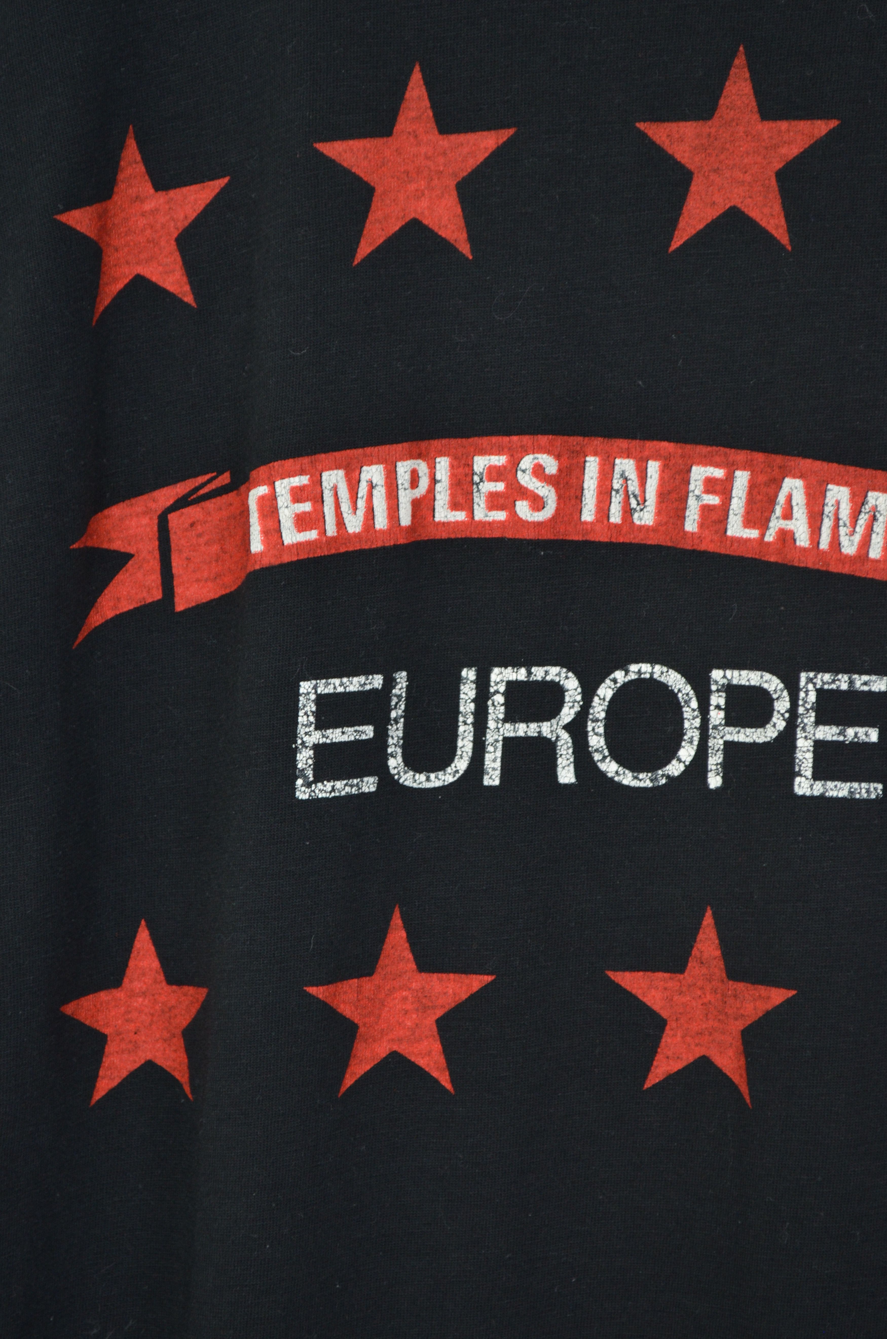Band Tees × Vintage BOB DYLAN Vintage T-SHIRT TEMPLES IN FLAMES TOUR 1986-87 Size US S / EU 44-46 / 1 - 15 Thumbnail