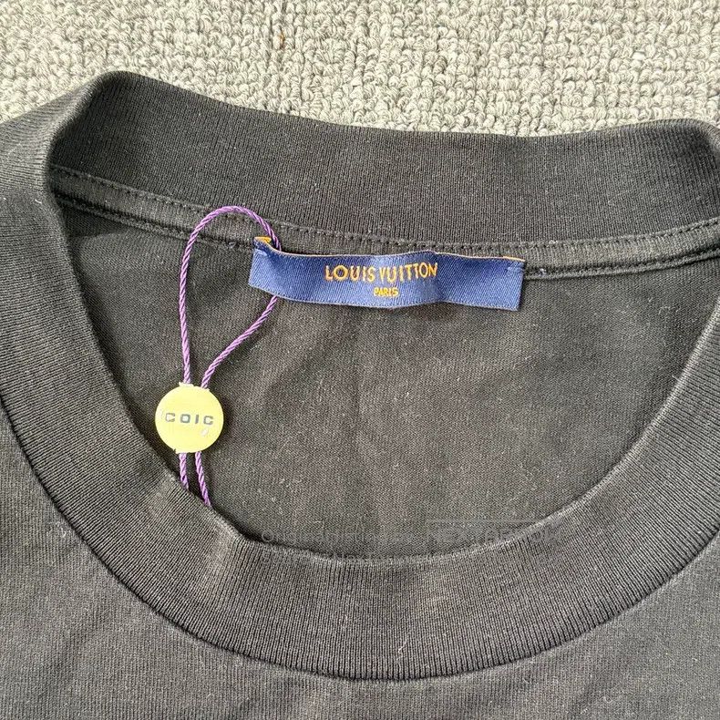Louis Vuitton Louis Vuitton Full LOGO-printed gradient printed round nec Size US M / EU 48-50 / 2 - 4 Thumbnail