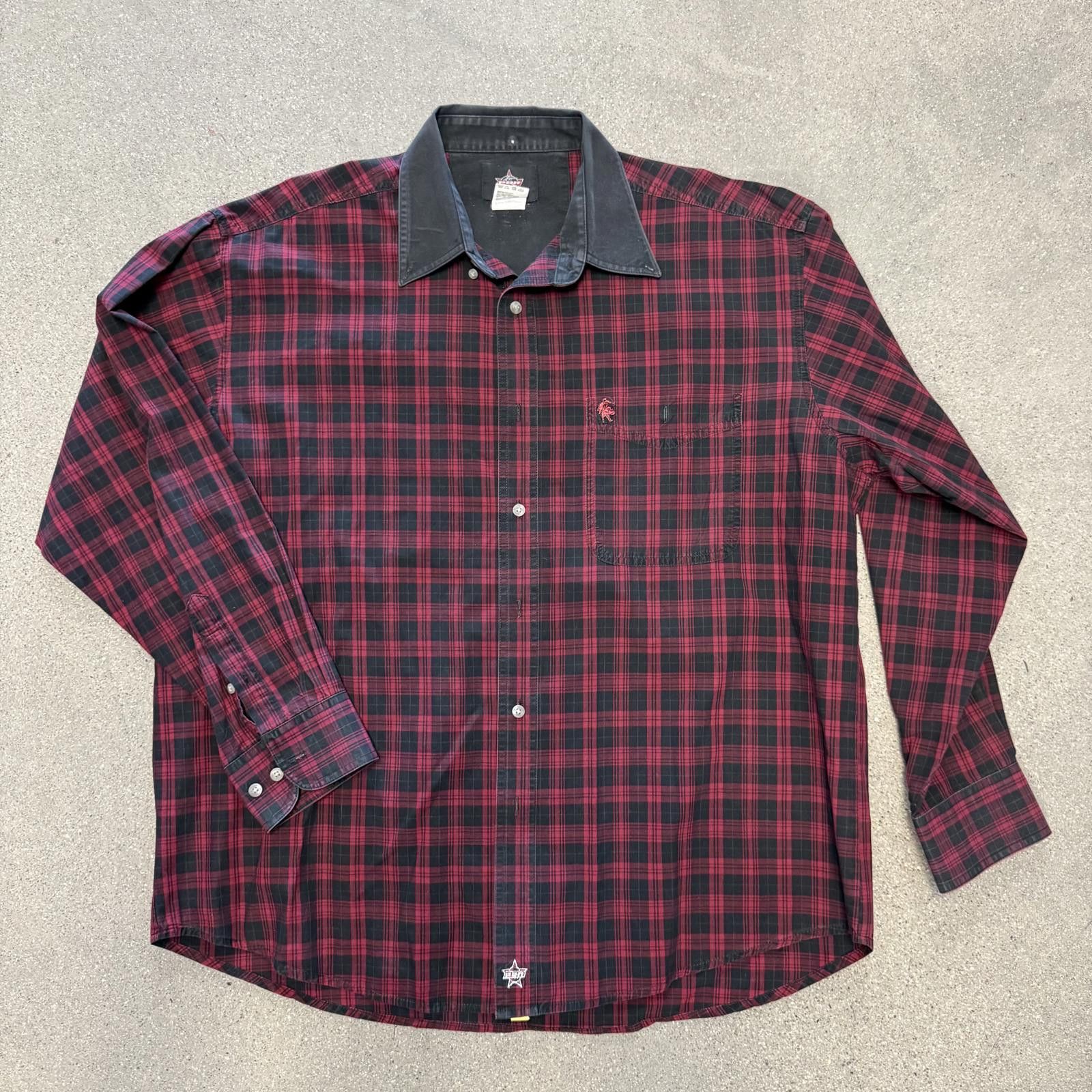 Other RARE VTG PBR Issued Button Down Plaid Shirt Size XL Size US XL / EU 56 / 4 - 1 Thumbnail
