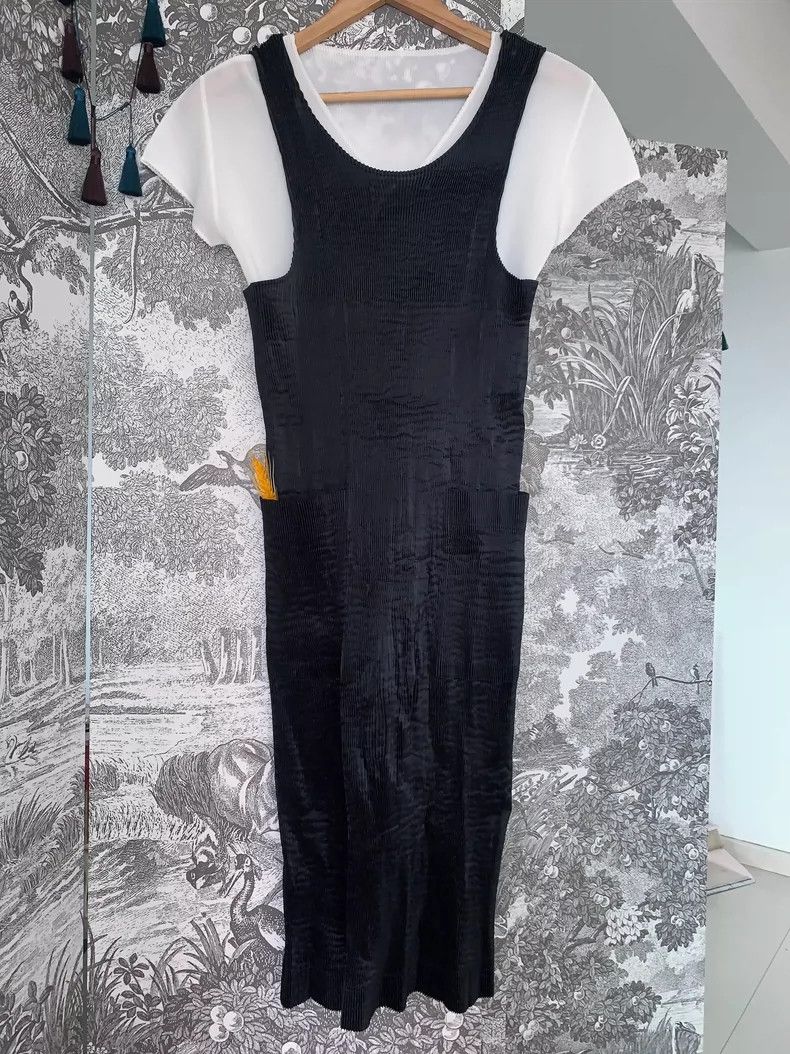 Issey Miyake issey miyake Black vest skirt 2506-Nextarrow Size M / US 6-8 / IT 42-44 - 2 Thumbnail