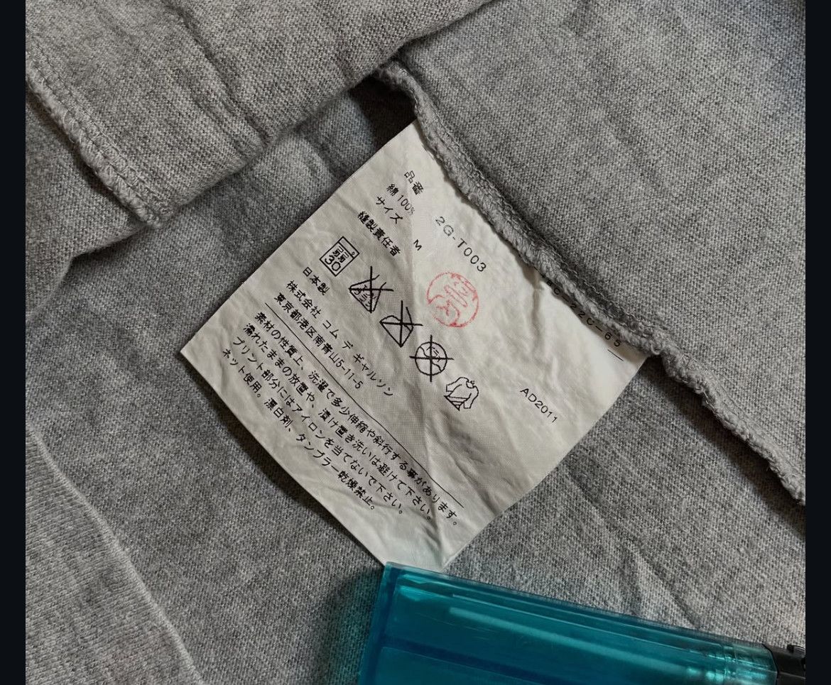Comme des Garcons AD2011 Comme Des Garcons Pocket Tee Tshirt Size US M / EU 48-50 / 2 - 5 Thumbnail