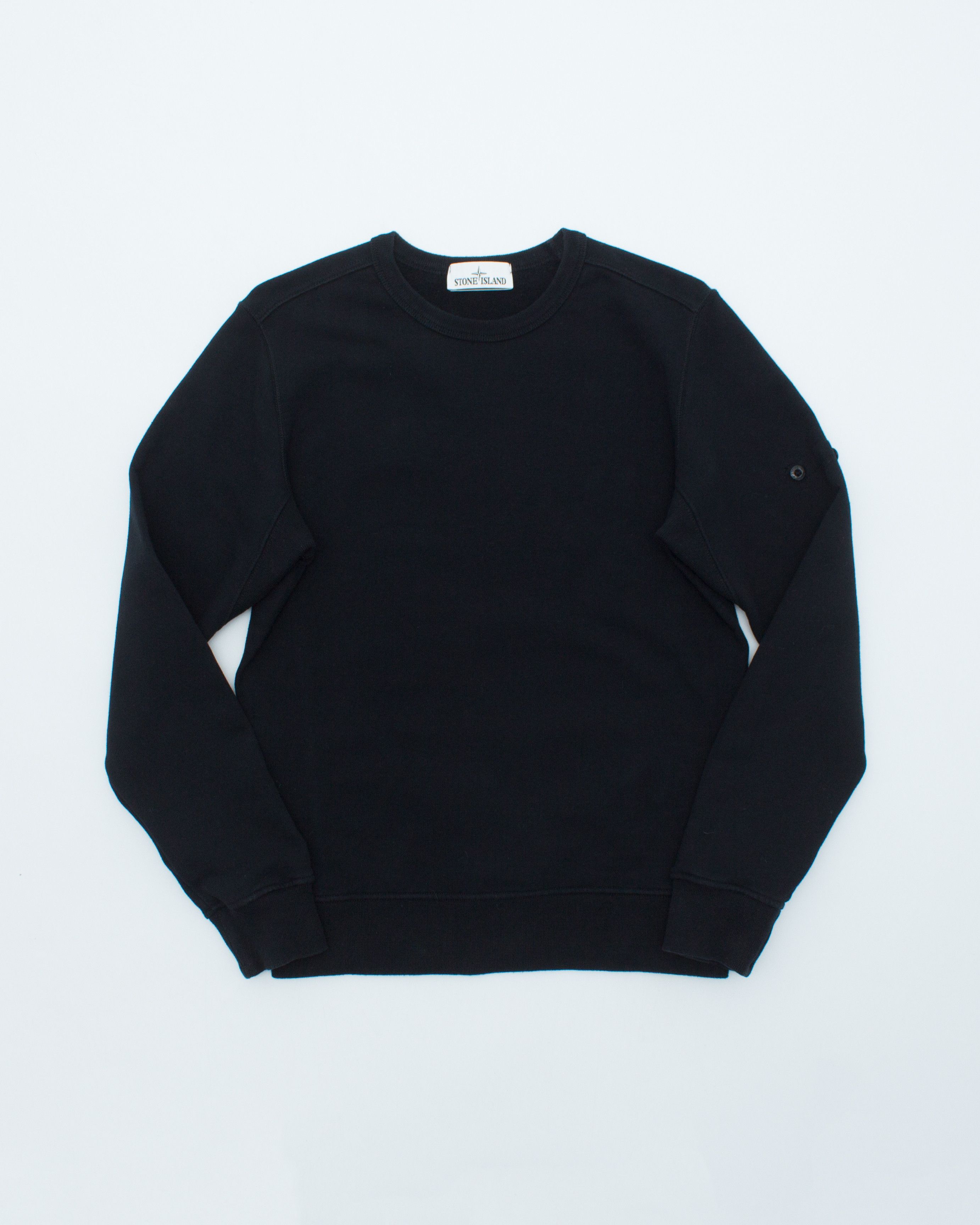 Stone Island Black Crewneck Sweatshirt Size US S / EU 44-46 / 1 - 1 Thumbnail