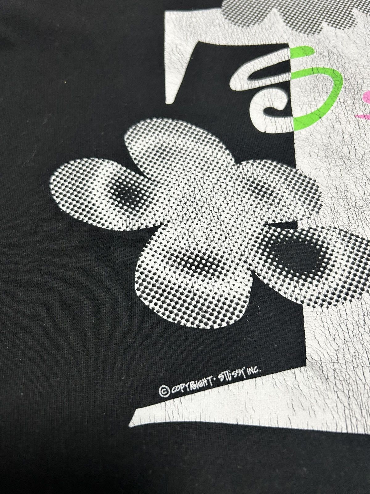 Stussy Big Logo Stussy T-shirt Flowers Size S-M Y2k Size US M / EU 48-50 / 2 - 4 Thumbnail