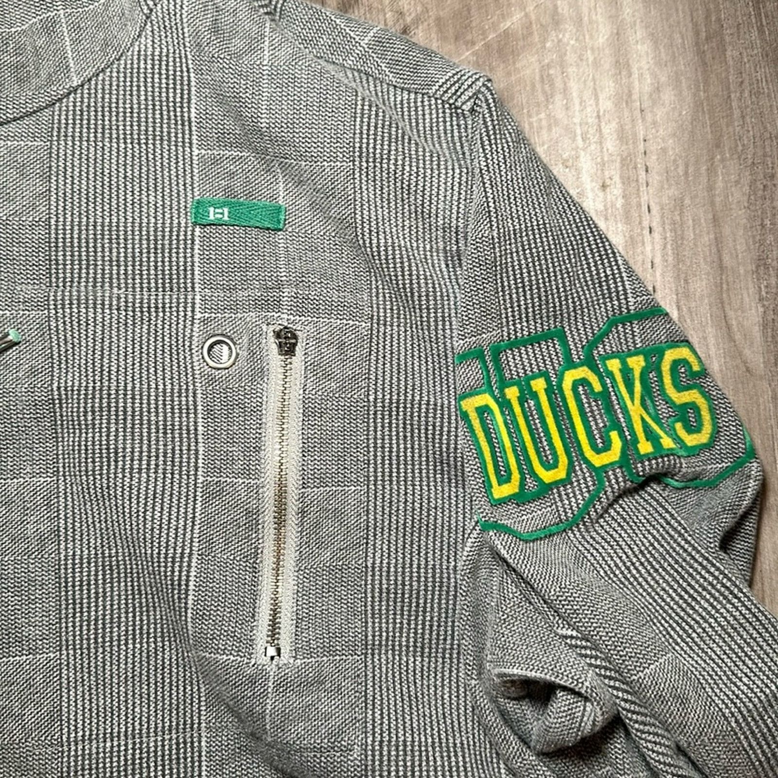 Other Oregon Ducks Smart Threads Plaid Hoodie - Medium Size US M / EU 48-50 / 2 - 5 Thumbnail