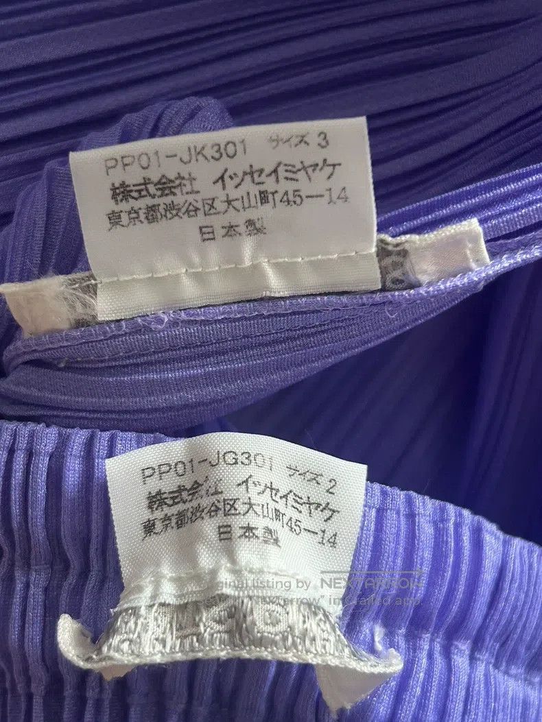 Issey Miyake Issey Miyake Purple Tank Top Size L / US 10 / IT 46 - 3 Thumbnail