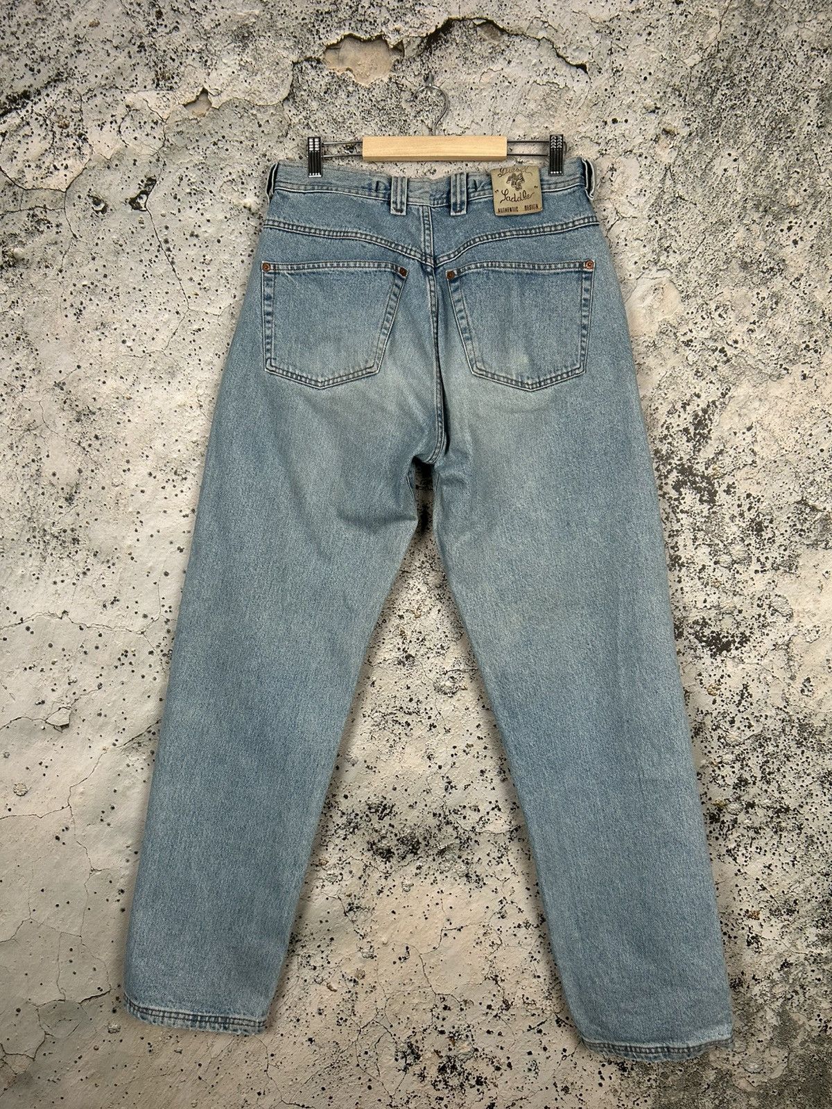 Diesel Vintage Diesel Industry Y2K Blue Denim 00s Skateboarding Size US 33 - 2 Thumbnail