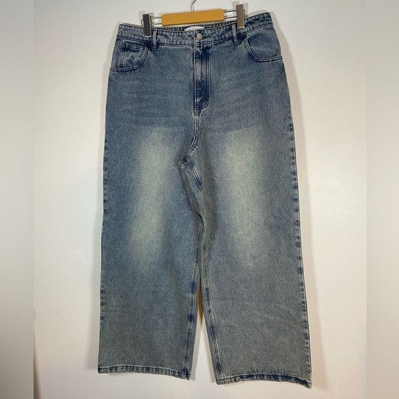Other Uptus Studios Toronto Medium Blue Wide-Leg Jeans Size 36 Size 36" / US 14 / IT 50 - 13 Thumbnail