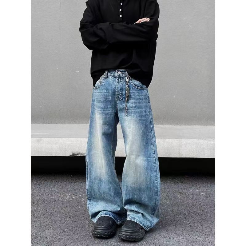 Vintage American Retro Streetwear Clean Fit Curved-Leg Jeans Size US 32 / EU 48 - 2 Thumbnail