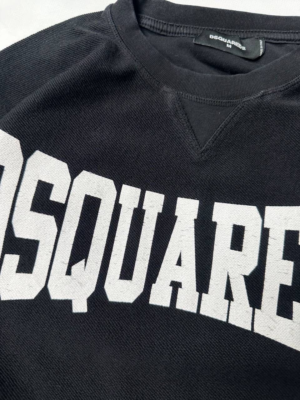 Dsquared2 Dsquared2 Mens Black Sweatshirt Gothic Vibe Skinny Size US M / EU 48-50 / 2 - 5 Thumbnail