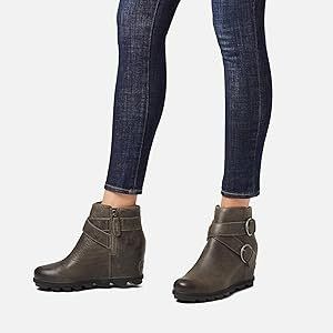 SOREL Sorel Women's Joan of Arctic Wedge II Buckle Boot - Size US 9 / IT 39 - 6 Thumbnail
