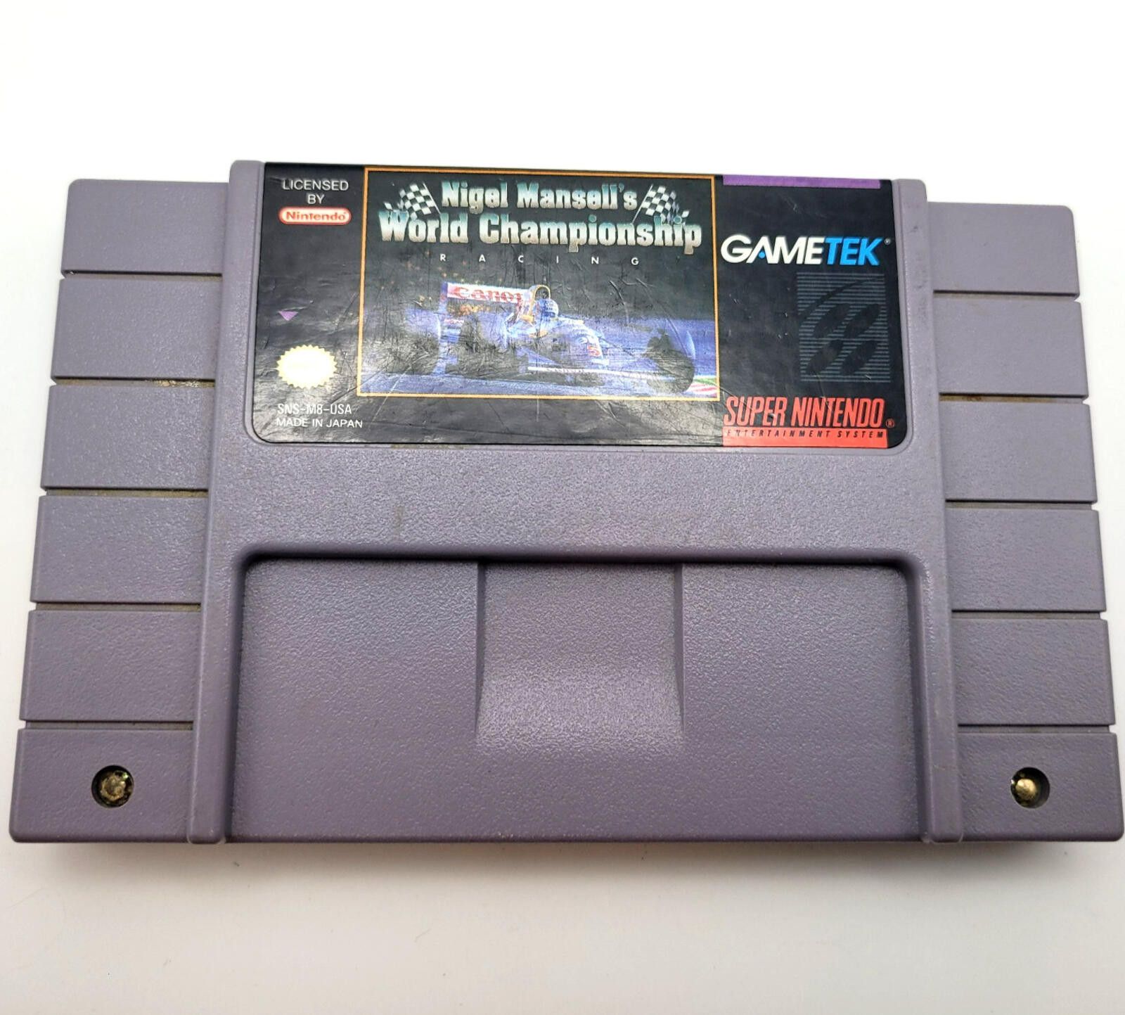 Other Nigel Mansell's World Championship (Super Nintendo SNES) Size ONE SIZE - 1 Thumbnail