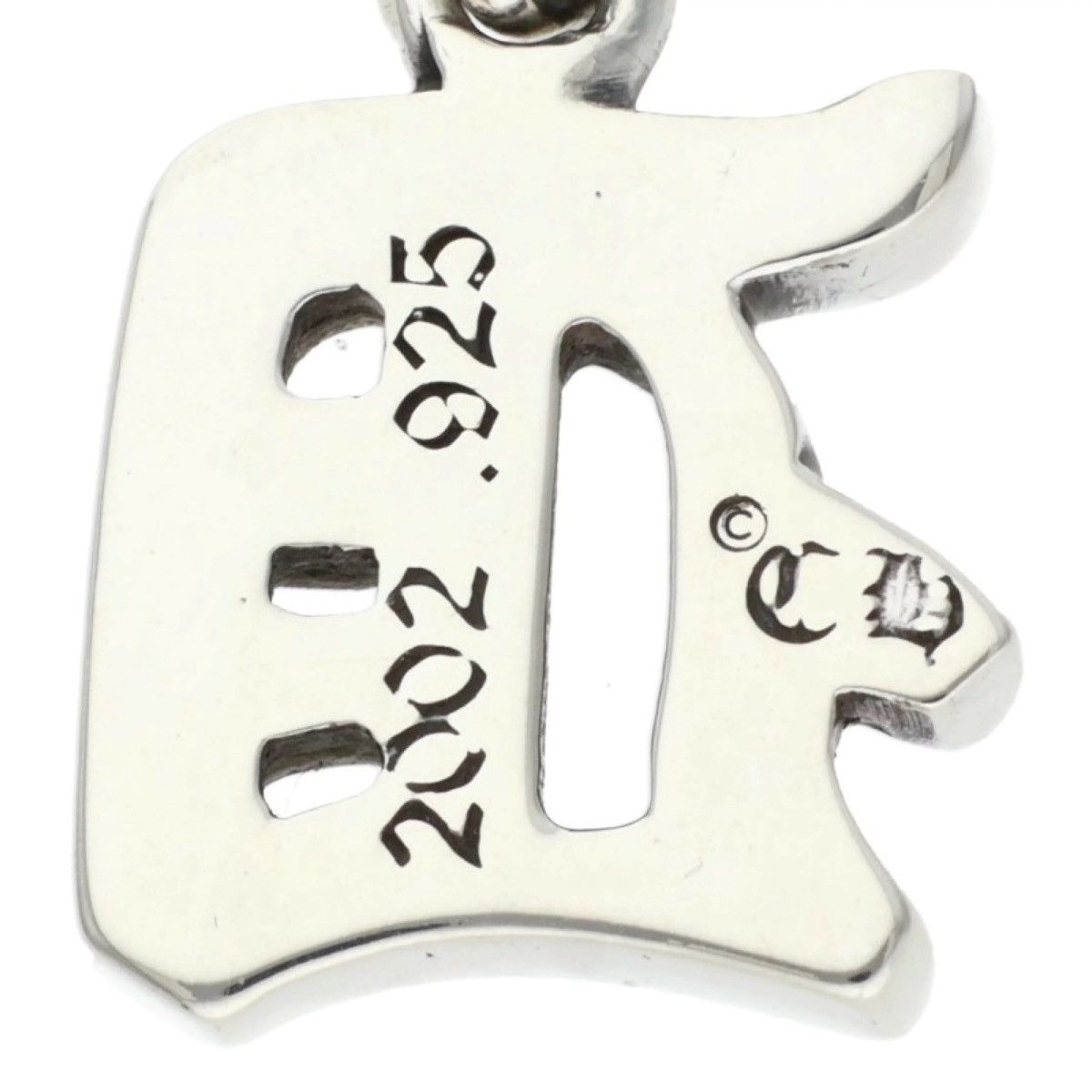 Chrome Hearts Chrome Hearts Diamond alphabet D pendant necklace Size ONE SIZE - 3 Thumbnail