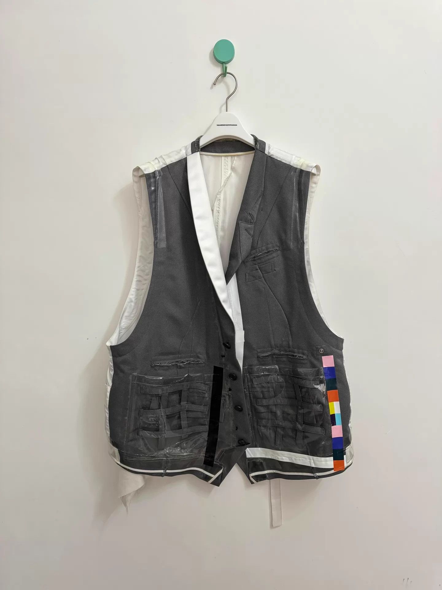 Takahiromiyashita The Soloist. TTS complex cut jacket yellowish inner collar 48 Size US M / EU 48-50 / 2 - 4 Thumbnail