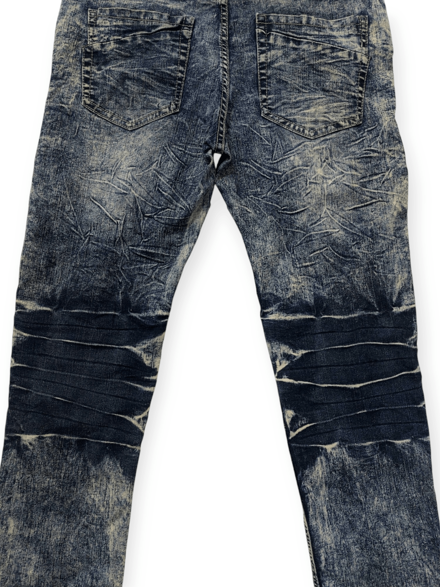 Designer Punk Biker Denim Bleecker & Mercer Jeans Size US 34 / EU 50 - 15 Thumbnail