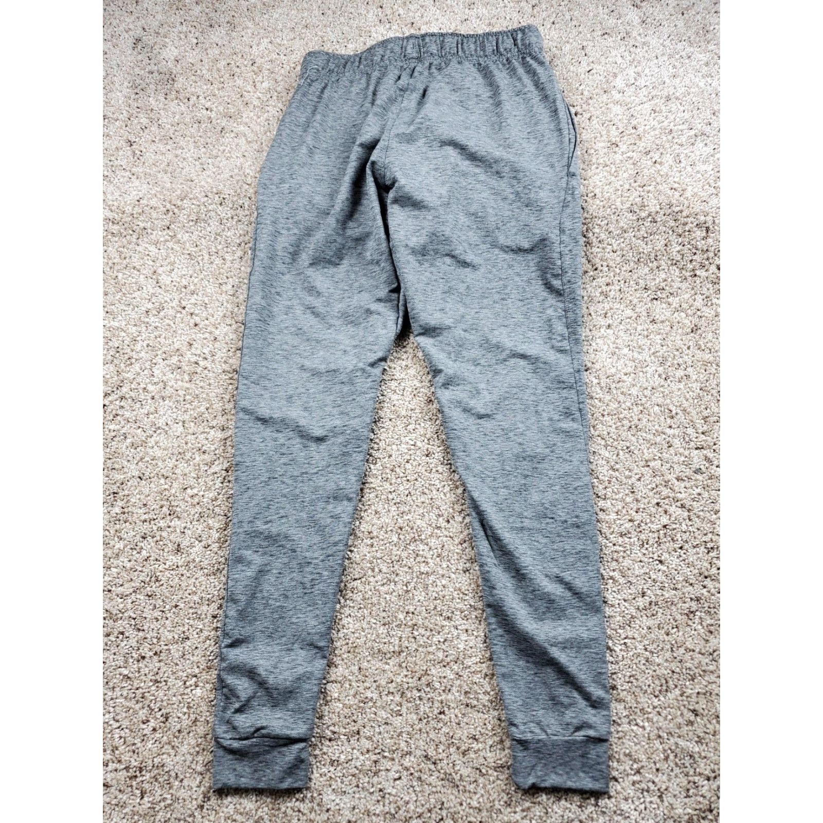 Nike Nike Dri-FIT Yoga Pants Womens S Gray Joggers Tapered Pocketless Stretch Size 28" / US 6 / IT 42 - 6 Thumbnail