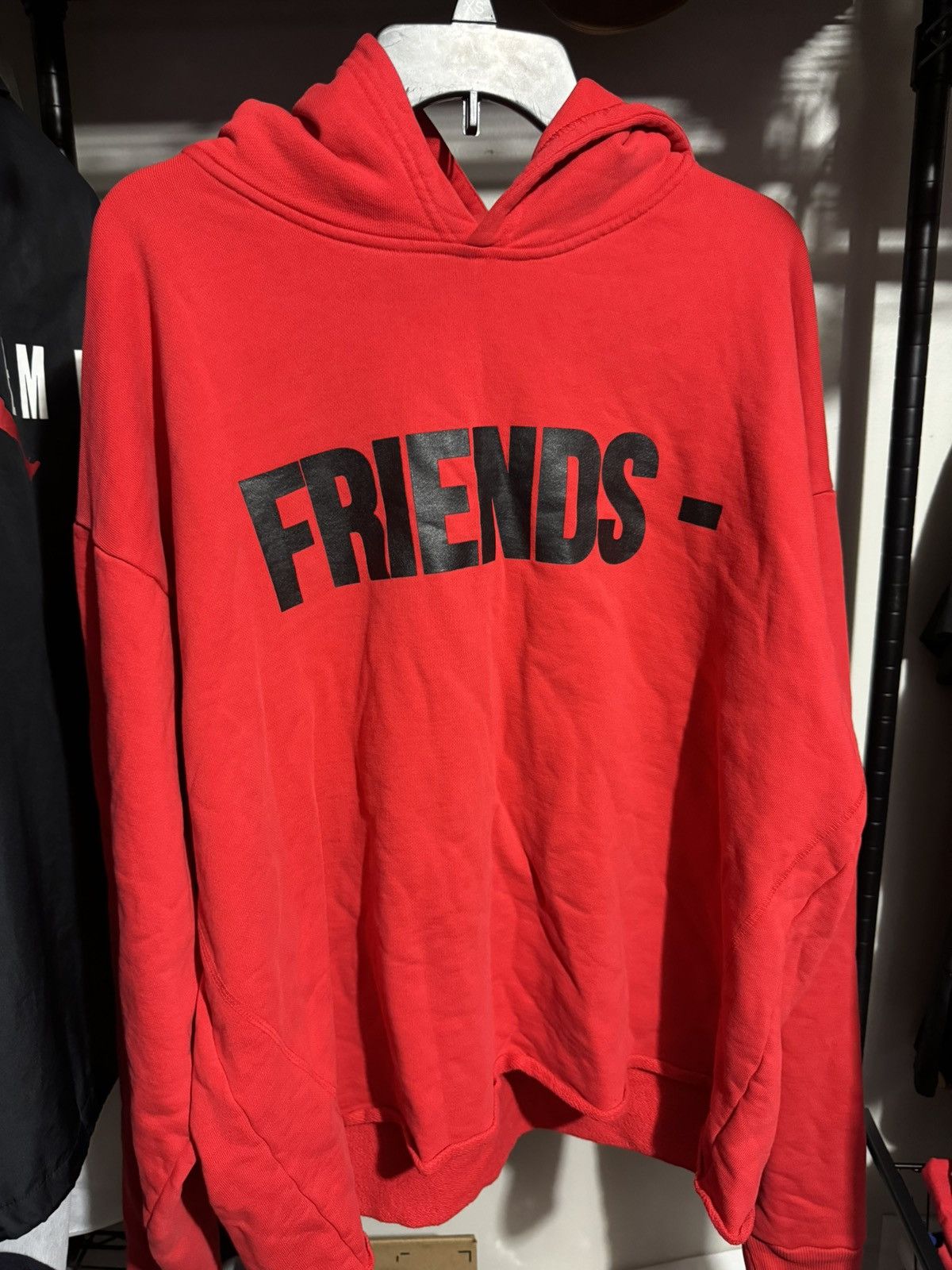 VLone Friends Hoody Red/Black XL