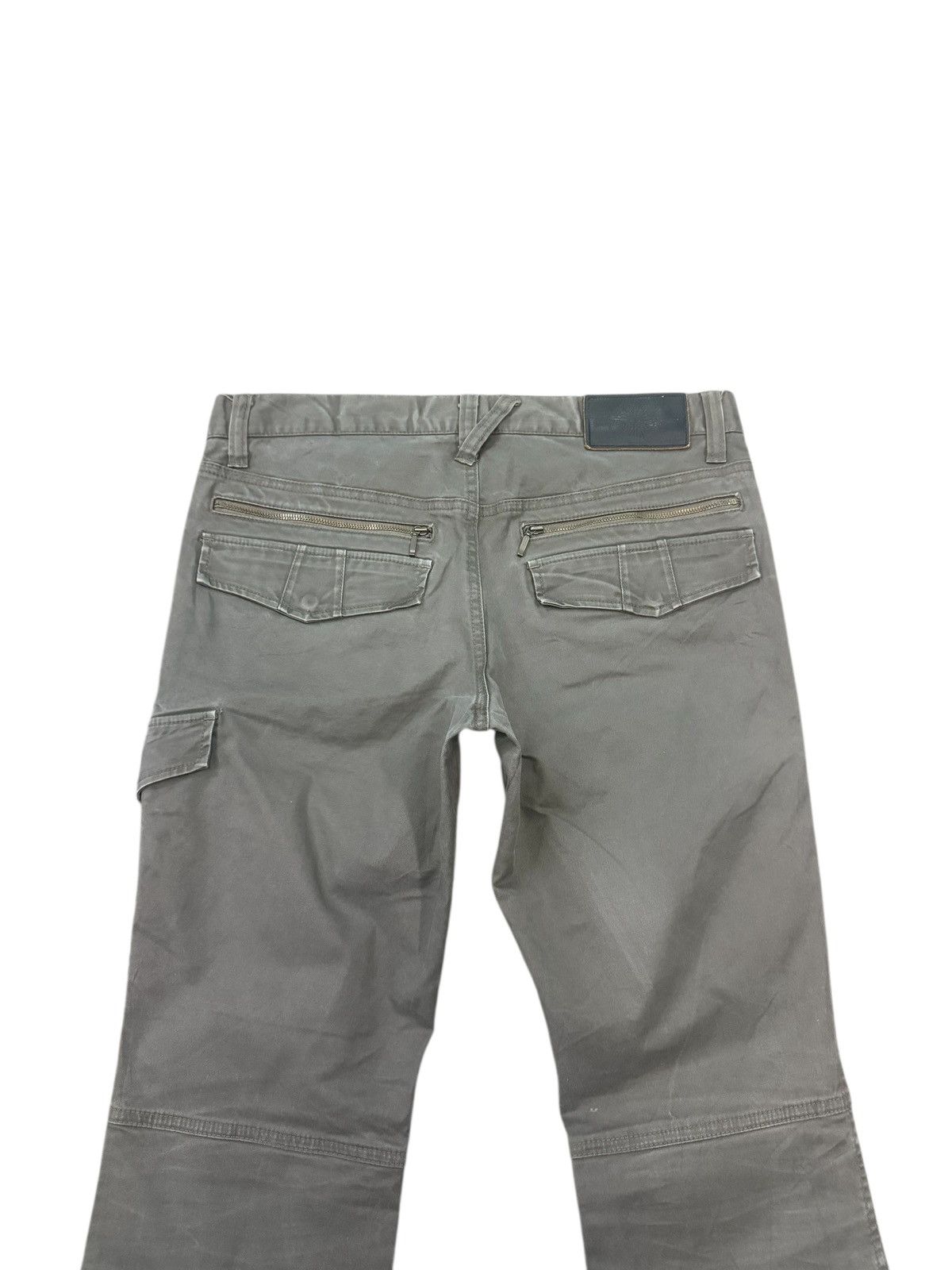 If Six Was Nine RARE TORNADO MART MULTIZIPPER FLARE PANT Size US 30 / EU 46 - 10 Thumbnail