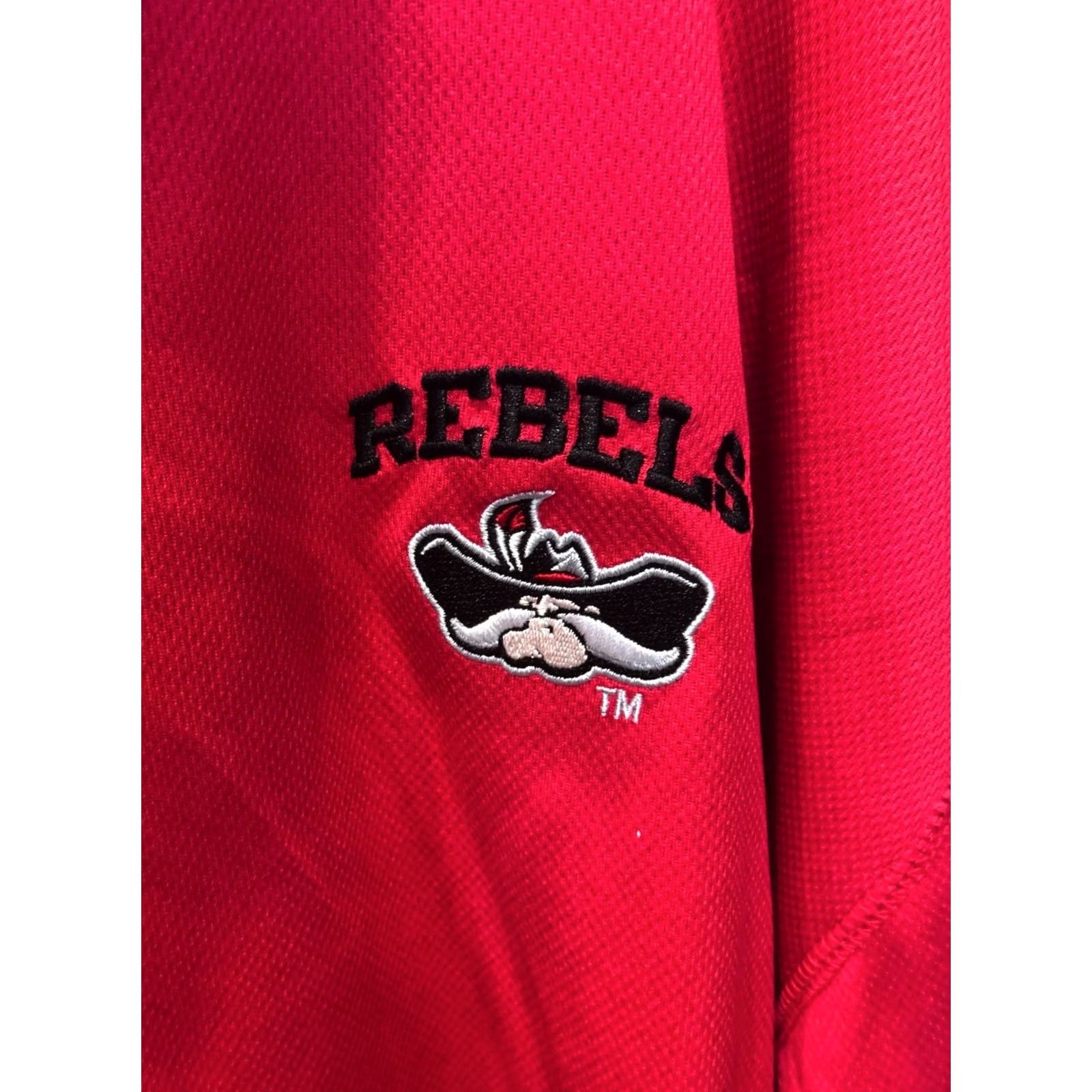 Vintage KA knights Red UNLV Rebels Zip SWEATER 2XL XXL Mens Size US XXL / EU 58 / 5 - 3 Thumbnail