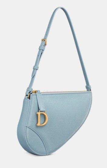 Dior o1w1db11024Size: OS / Saddle Rodeo Pouch in Sky Blue Size ONE SIZE - 1 Thumbnail