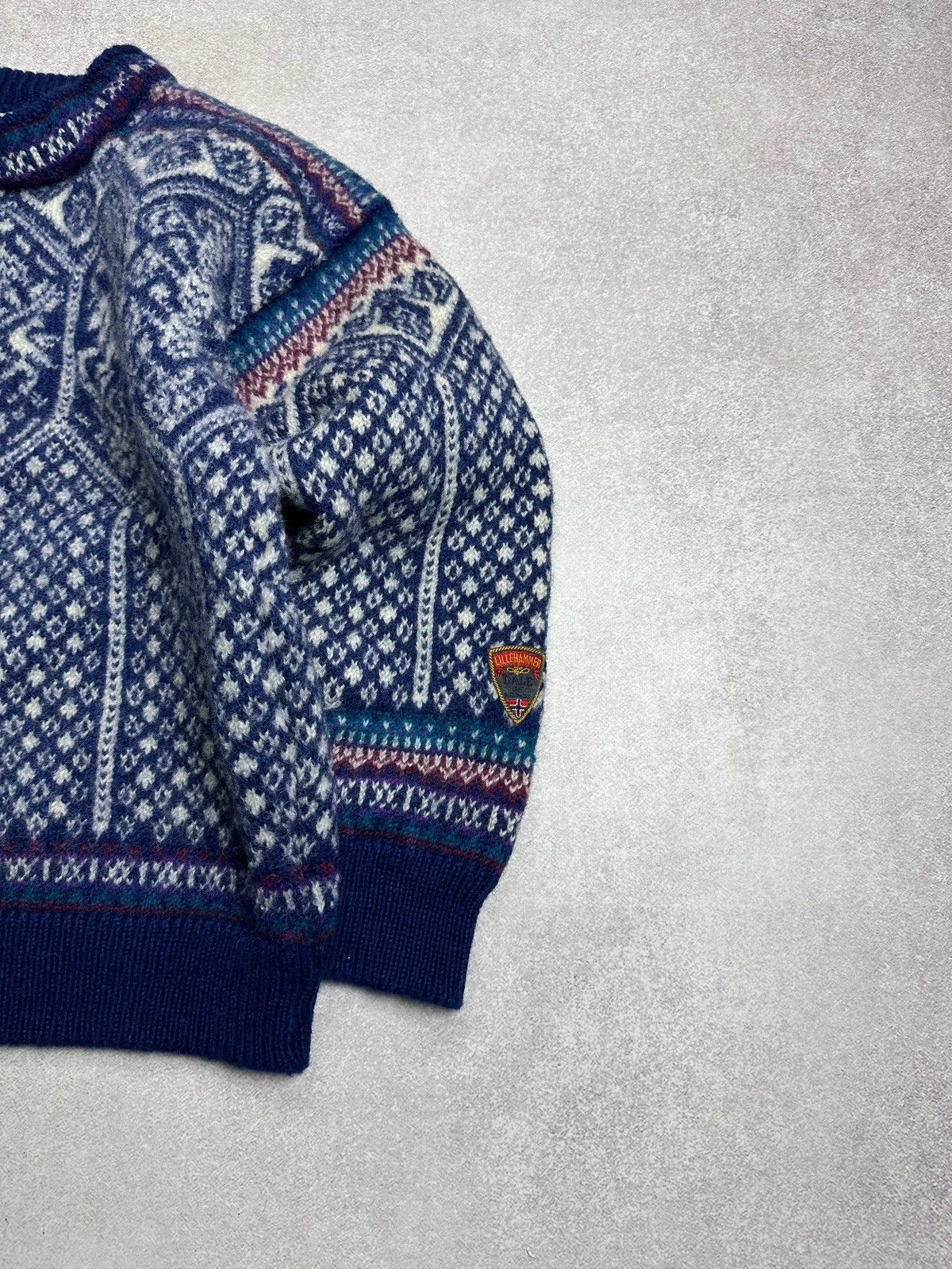 Dale Of Norway Vintage Dale Of Norway Wool Knit Abstract Sweater S Size US S / EU 44-46 / 1 - 2 Thumbnail