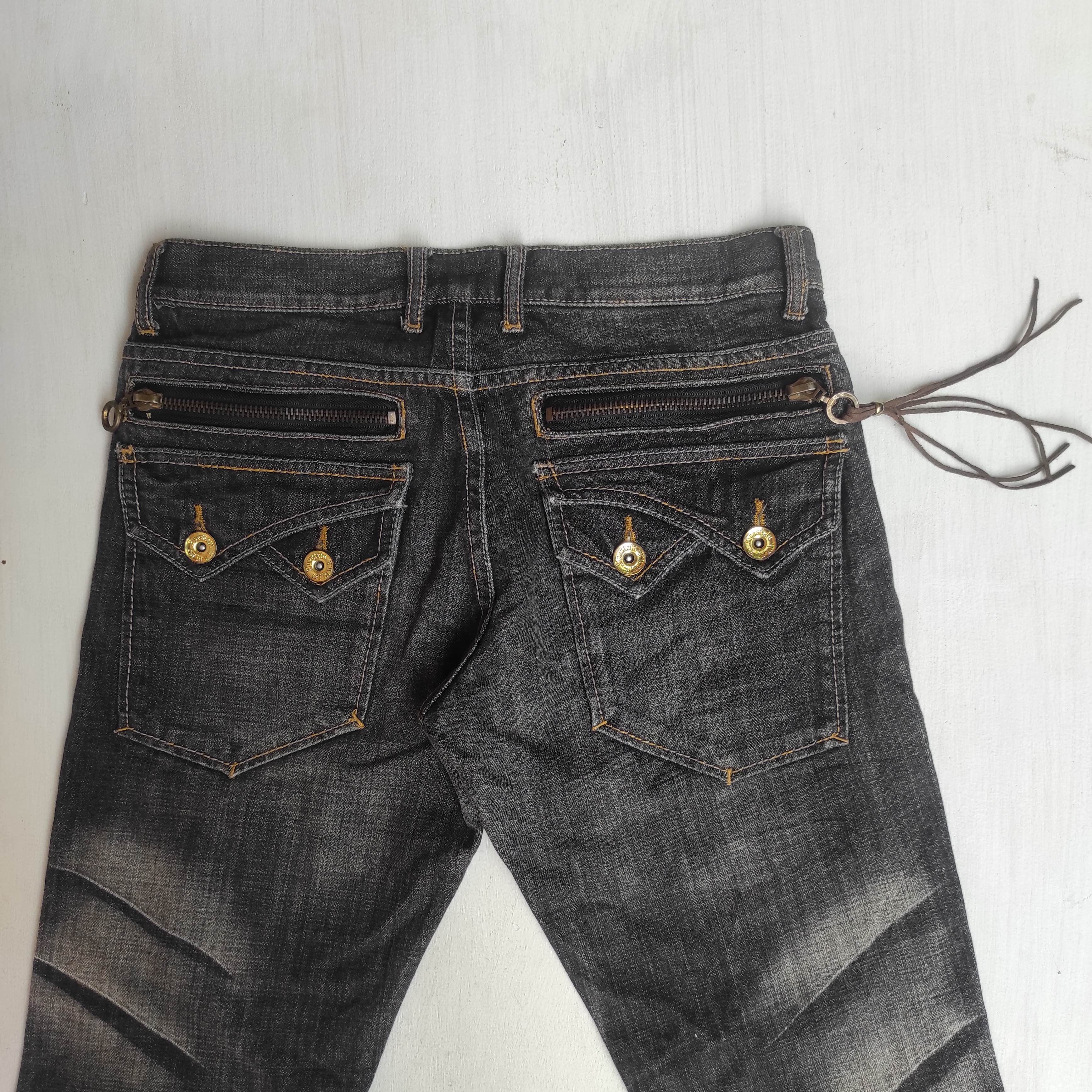 Hysteric Glamour Vintage Gold Line Apestein Rare Design Flare Jeans Size US 30 / EU 46 - 14 Thumbnail