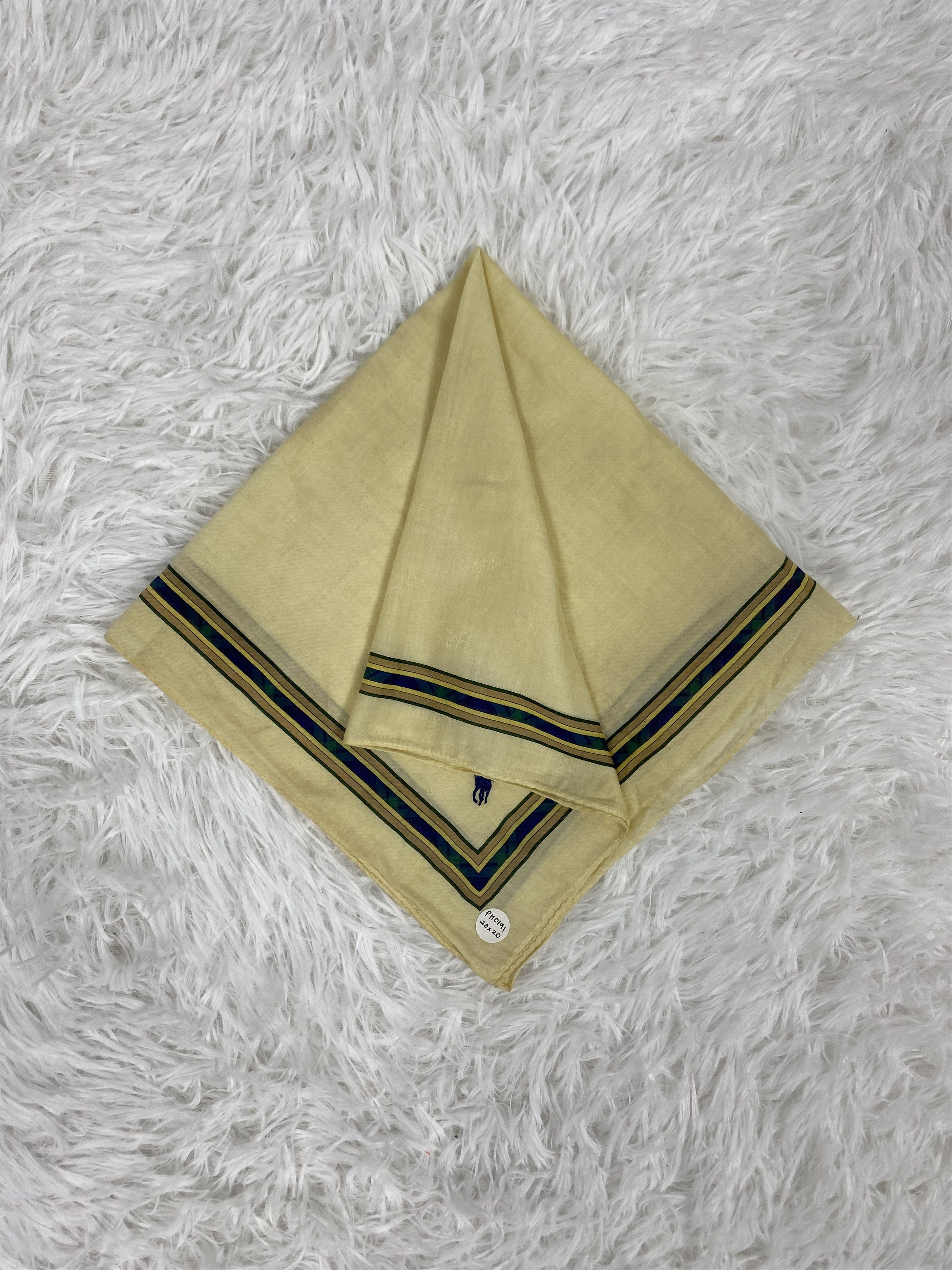 Polo Ralph Lauren × Vintage Vintage Polo Ralph Lauren Handkerchief Neckerchief PH0191 Size ONE SIZE - 1 Thumbnail