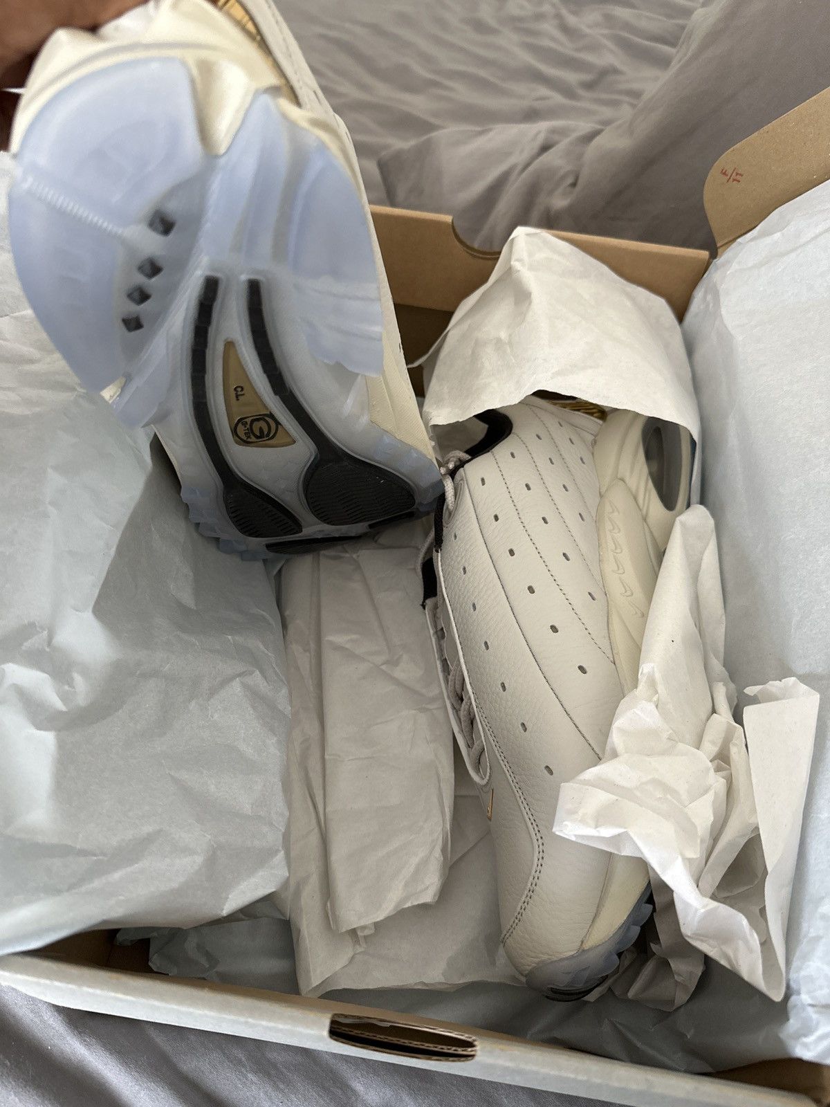 Drake × Nike Nike Hot Step Air Terra Drake NOCTA Champagne Light Bone Size US 10.5 / EU 43-44 - 7 Thumbnail