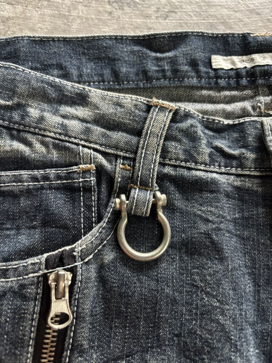Hysteric Glamour × If Six Was Nine FLARE STONE WASHED WHISKERED MENZSTYLE JAPANESE PUNK GOTHIC Size US 33 - 10 Thumbnail