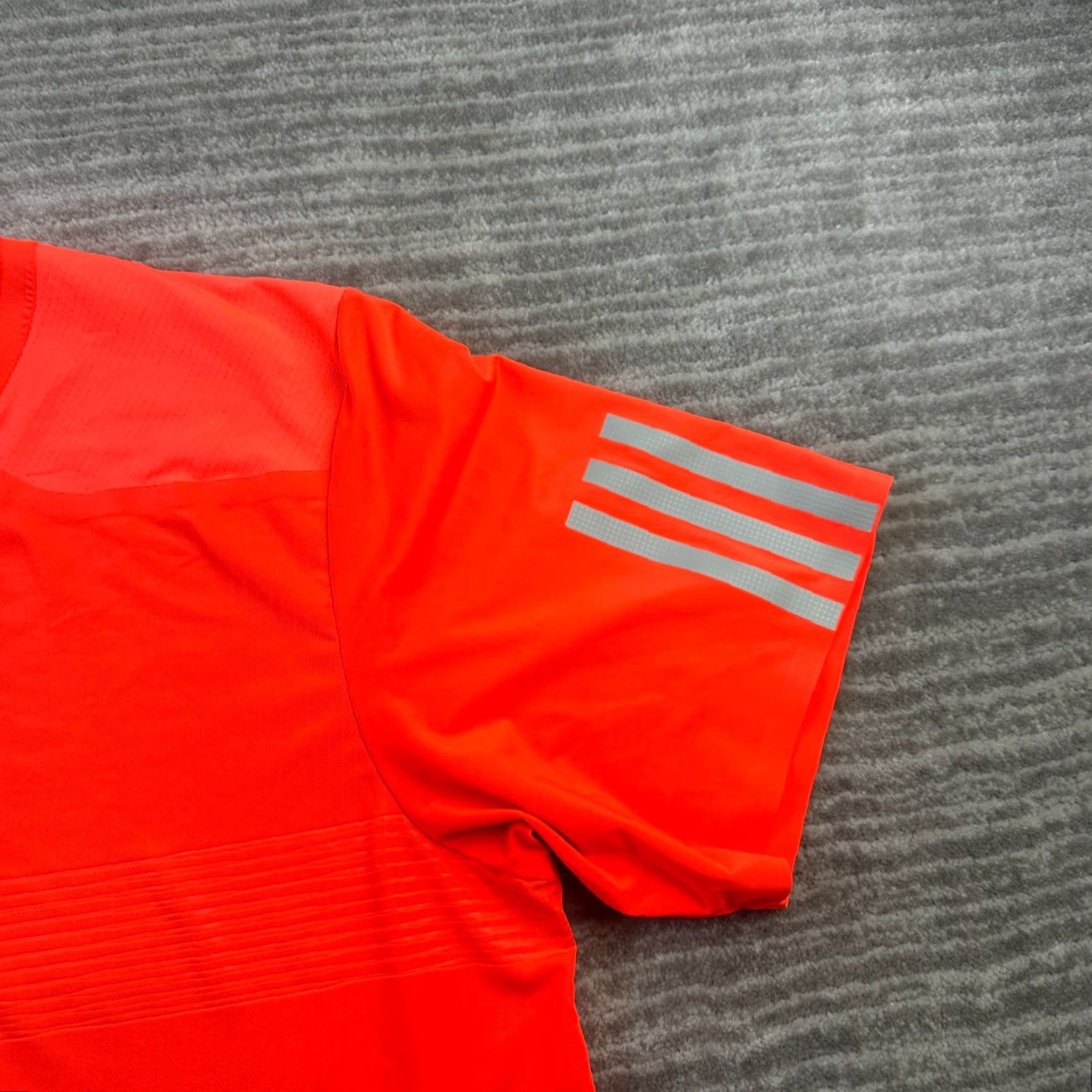 Adidas Adidas Shirt Mens Medium Orange Tennis Performance Barricade Size US M / EU 48-50 / 2 - 4 Thumbnail