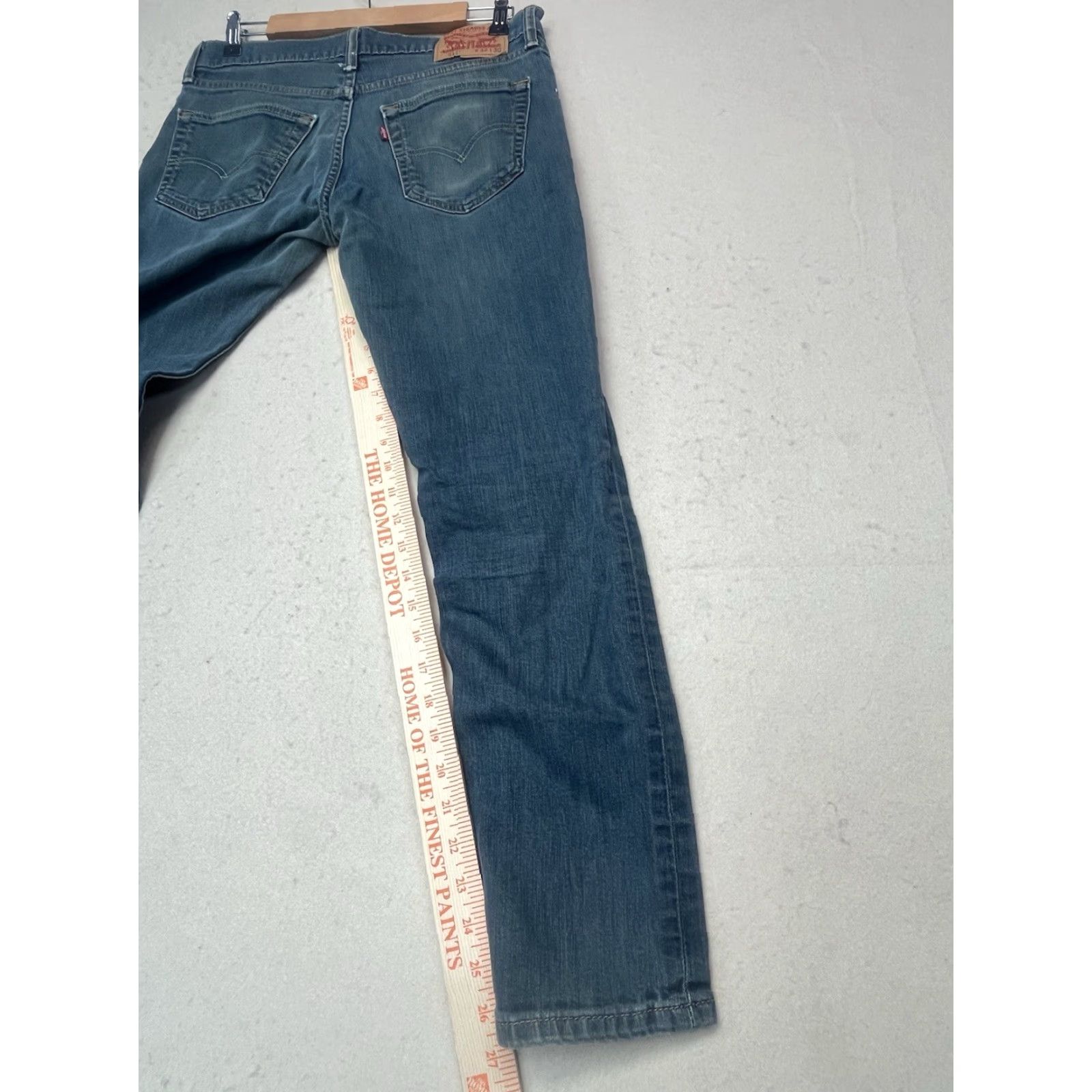 Levi's Levi's Jeans 511 Slim Skinny 32 Men Blue Cotton Stretch Denim 5-Pocket Inseam 28 See All Pics Regular Rise High Rise Stretc h Size US 32 / EU 48 - 6 Thumbnail