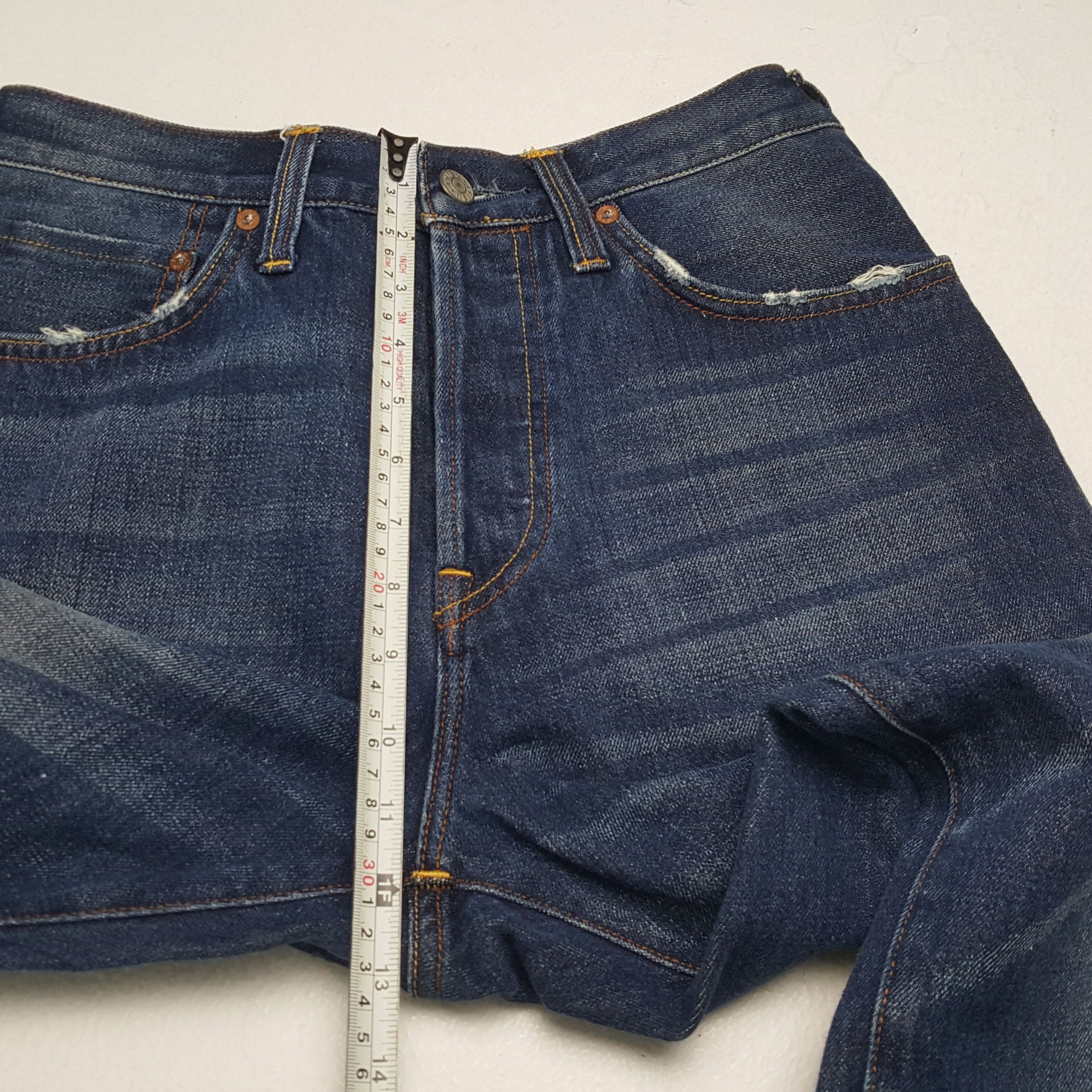 Evisu × Vintage EVISU Japanese Brand Custom Daicock Style Jeans Size US 31 - 8 Thumbnail