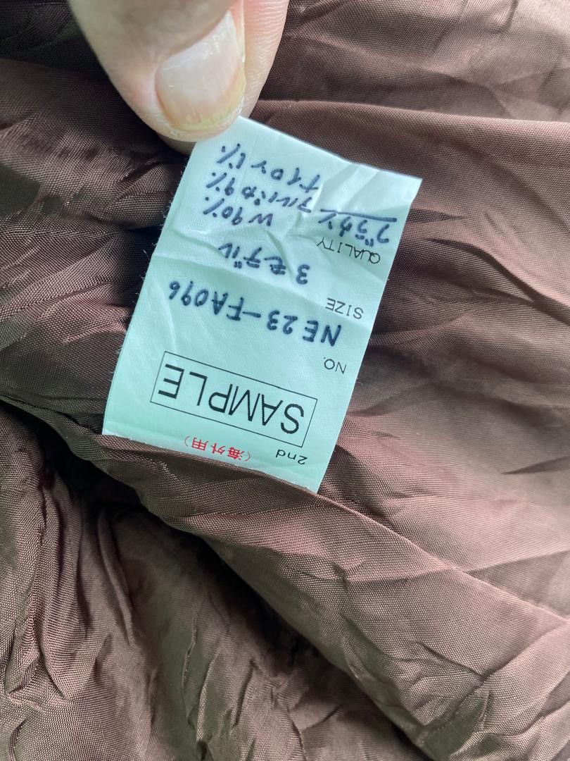 Issey Miyake × Ne-Net Ne Net sample only production double breast blazer jacket Size US M / EU 48-50 / 2 - 8 Thumbnail