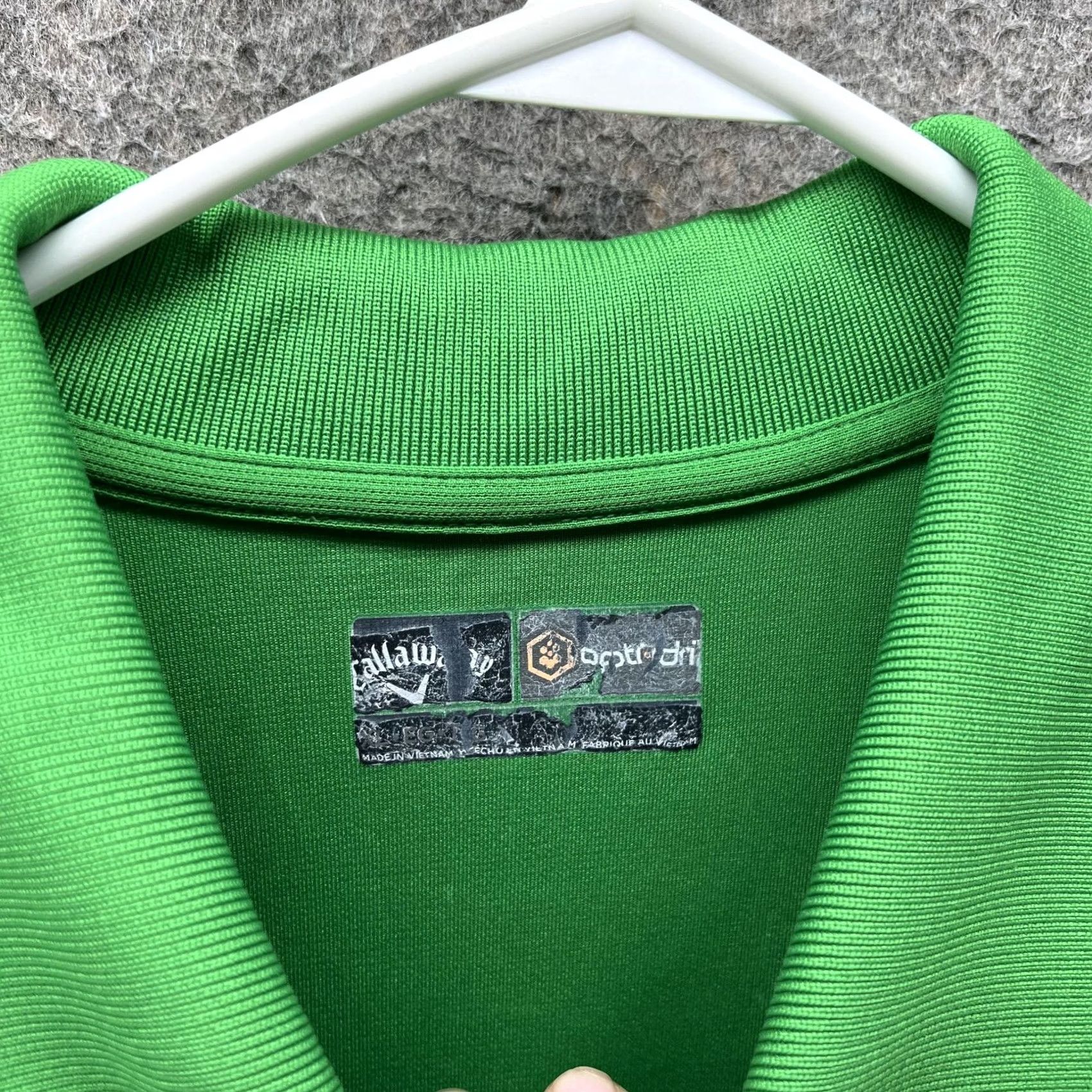Callaway Callaway Polo Shirt Mens XL Green Opti Dri Moisture Wicking Golf Performance Short Sleeve Polo Mens XL Green Opti Dri Moisture Wicking Size US XL / EU 56 / 4 - 7 Thumbnail