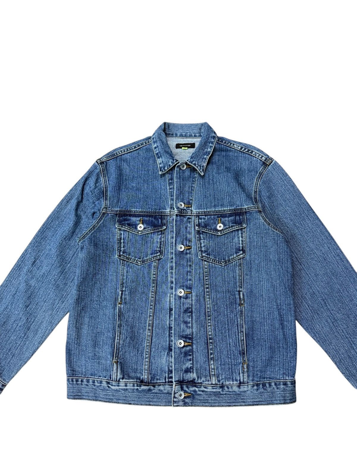 Supreme BALANCE WEAR DESIGN SPLASH DENIM JACKET Size US L / EU 52-54 / 3 - 8 Thumbnail